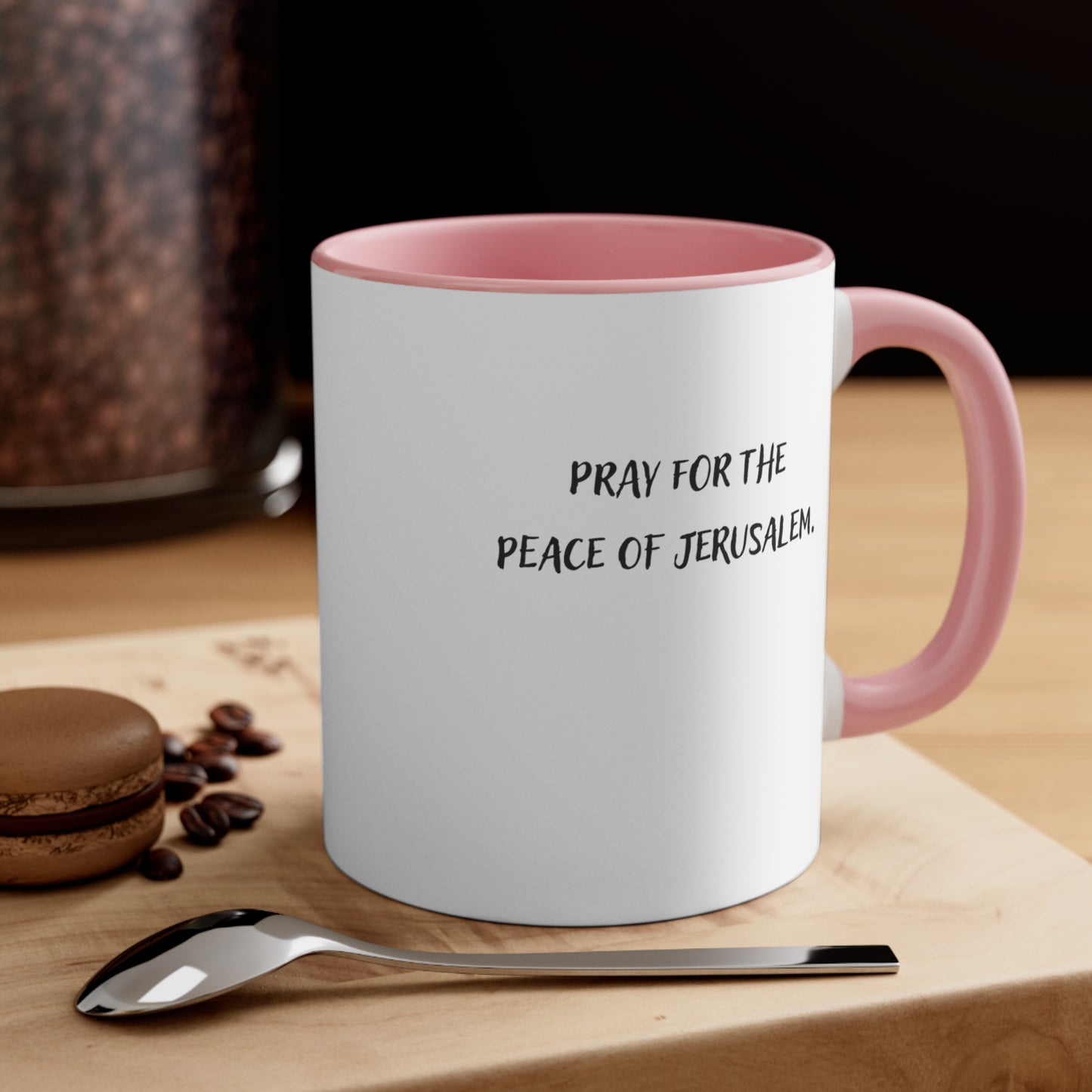Accent Coffee Mug - Pray for the Peace of Jerusalem