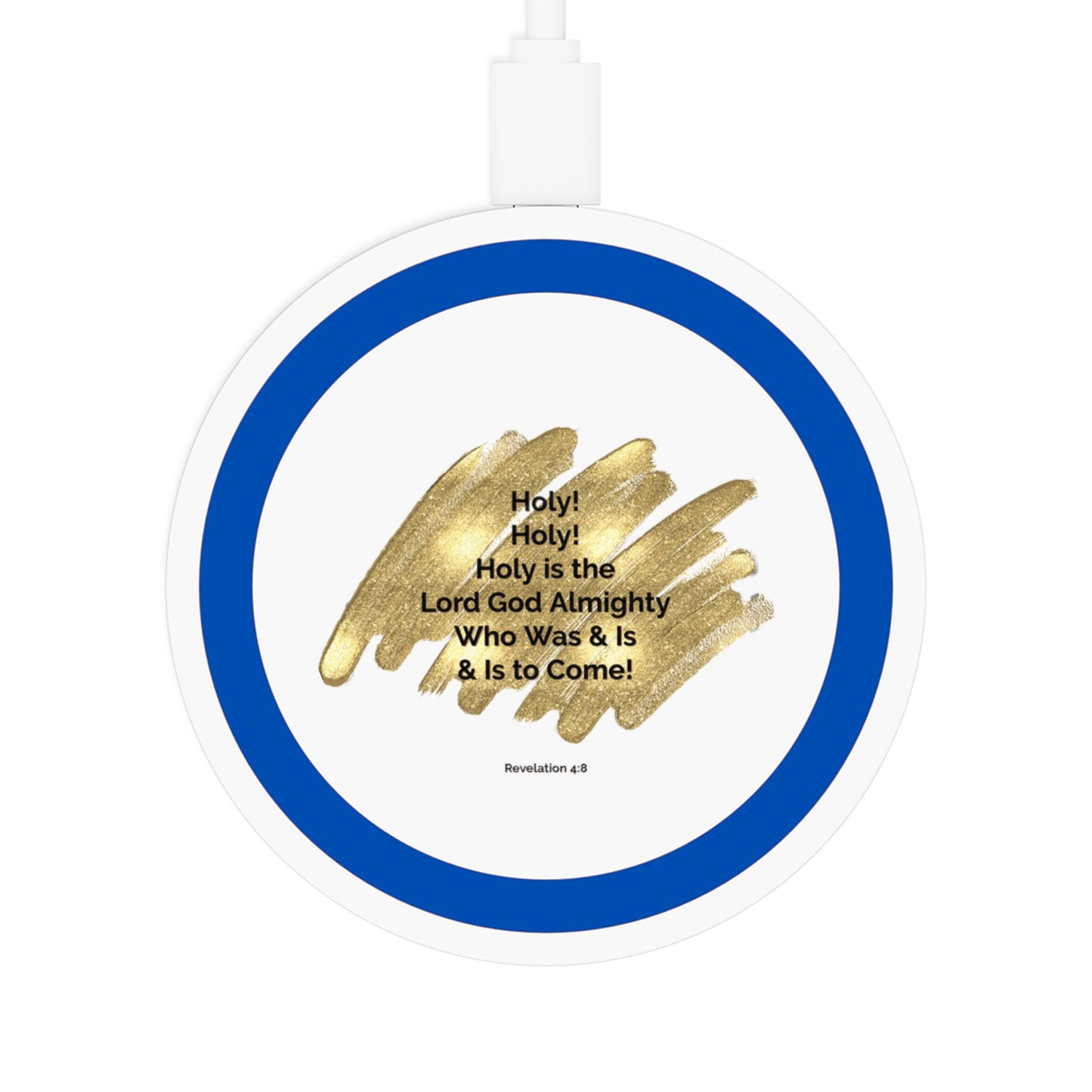 Quake Wireless Charging Pad - Holy is the Lord