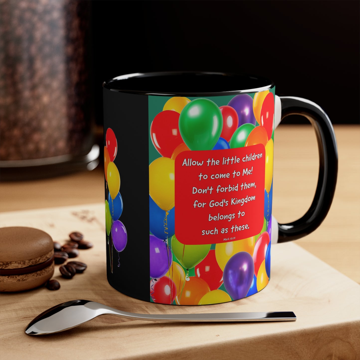 Accent Coffee Mug - Jesus - Let the Little Children Come to Me