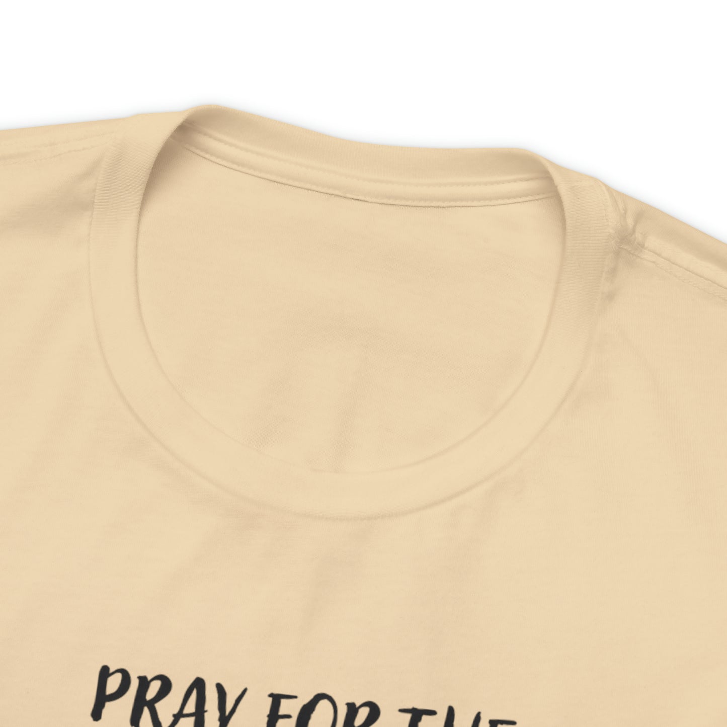 Unisex Jersey Short Sleeve Tee - Pray for the Peace of Jerusalem