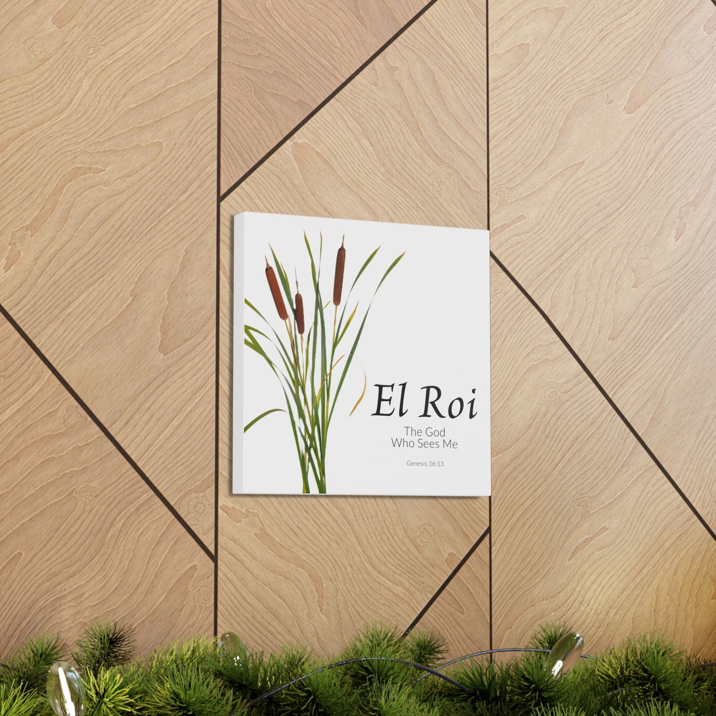 Canvas Gallery Wraps -  The God Who Sees Me