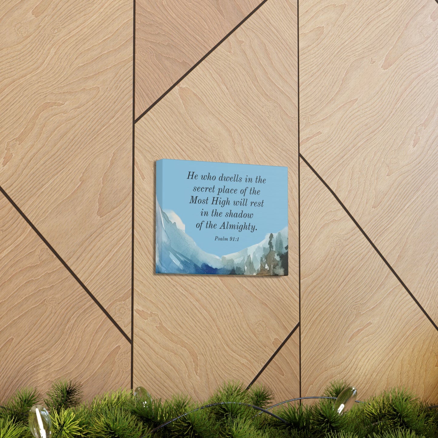 Canvas Gallery Wraps - The Secret Place of the Most High