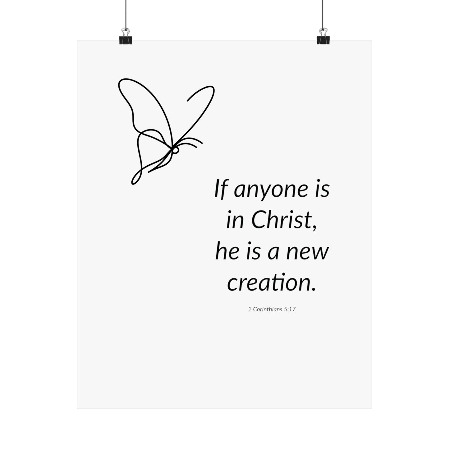 Matte Vertical Posters -New Creation