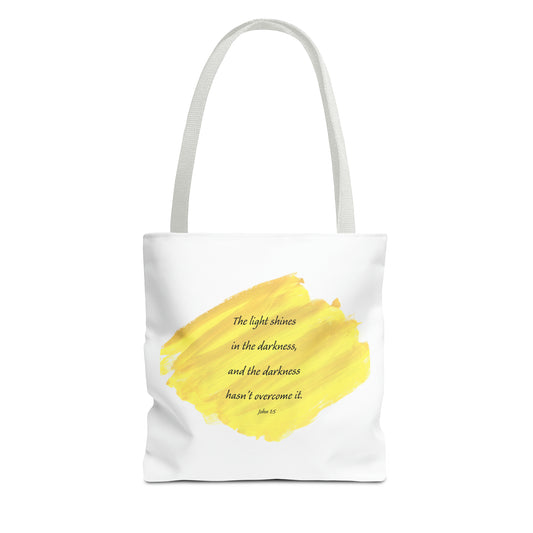 Tote Bag - The Light Shines In The Darkness