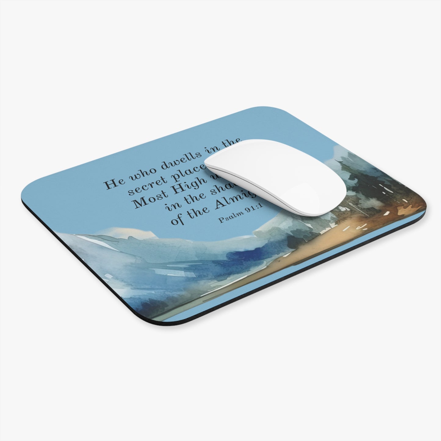 Mouse Pad - Psalm 91:1 Resting In the Shadow of the Almighty
