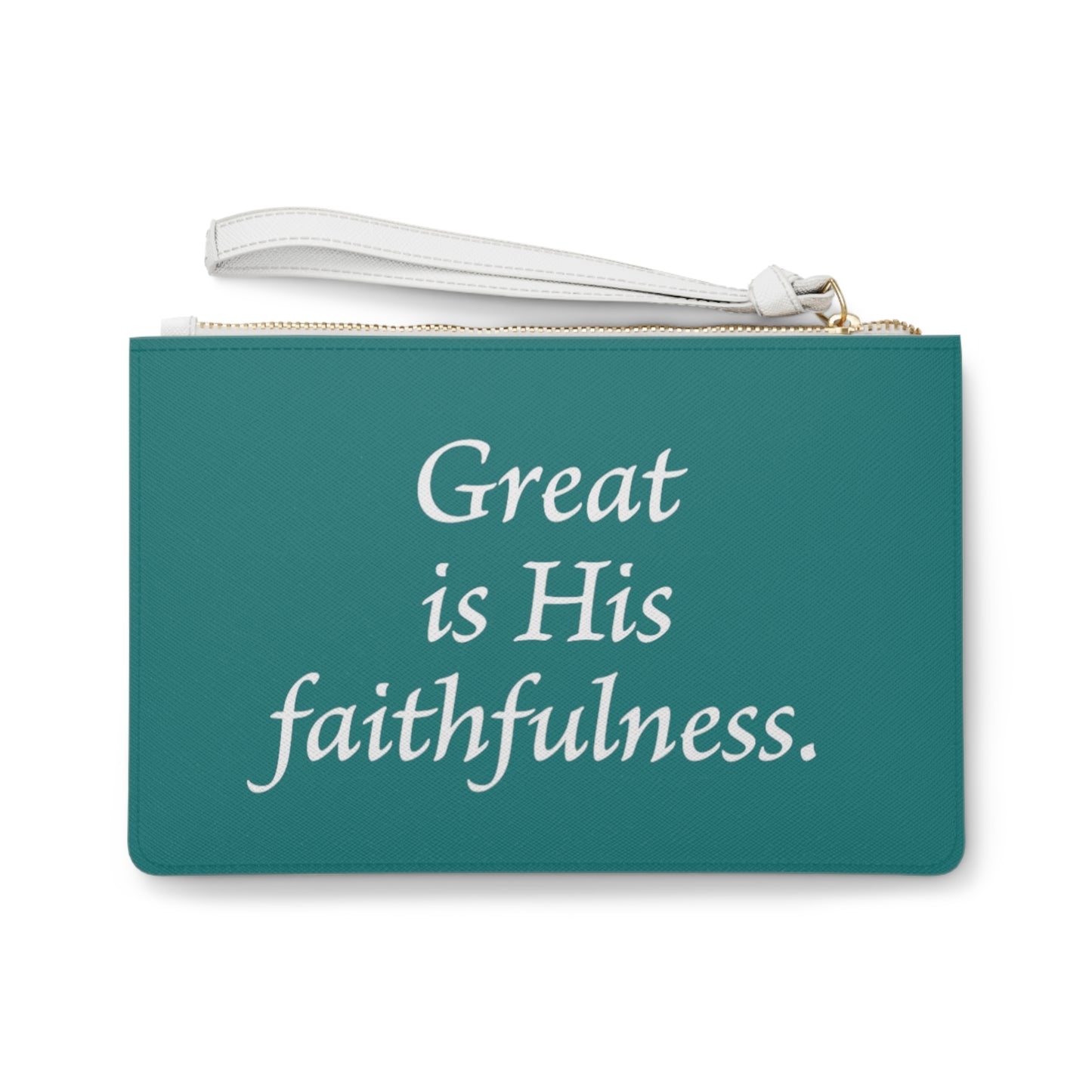 Clutch Bag - Great Is His Faithfulness