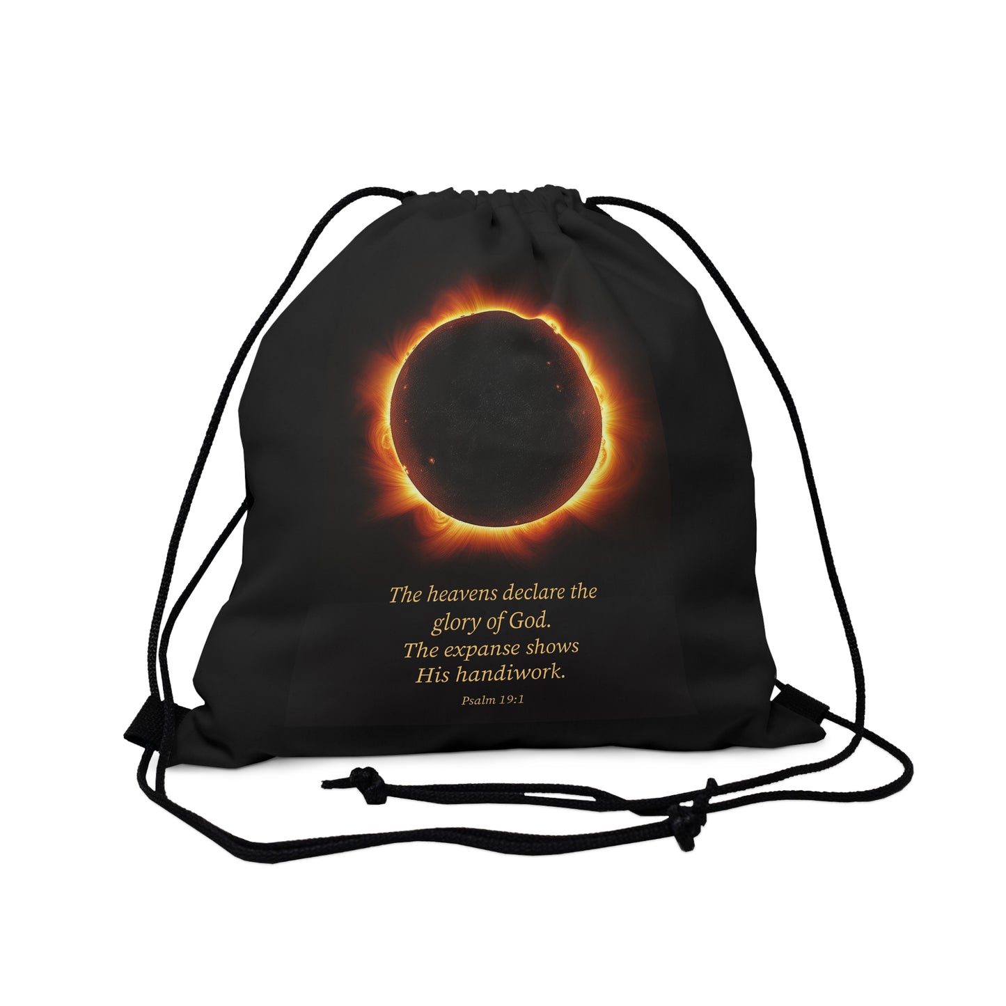 Outdoor Drawstring Bag - The Heavens Declare the Glory of God