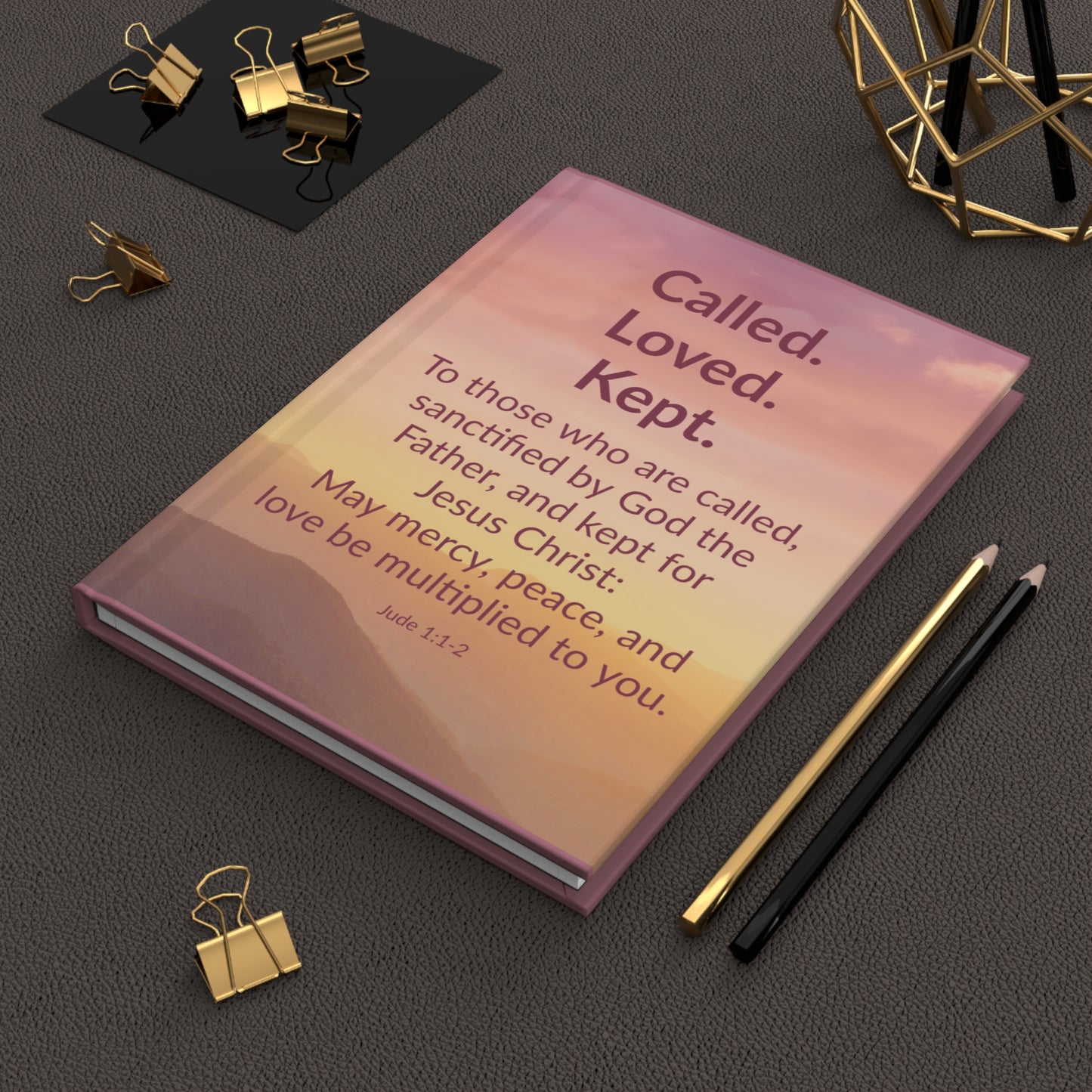 Hardcover Journal - Called. Loved. Kept.