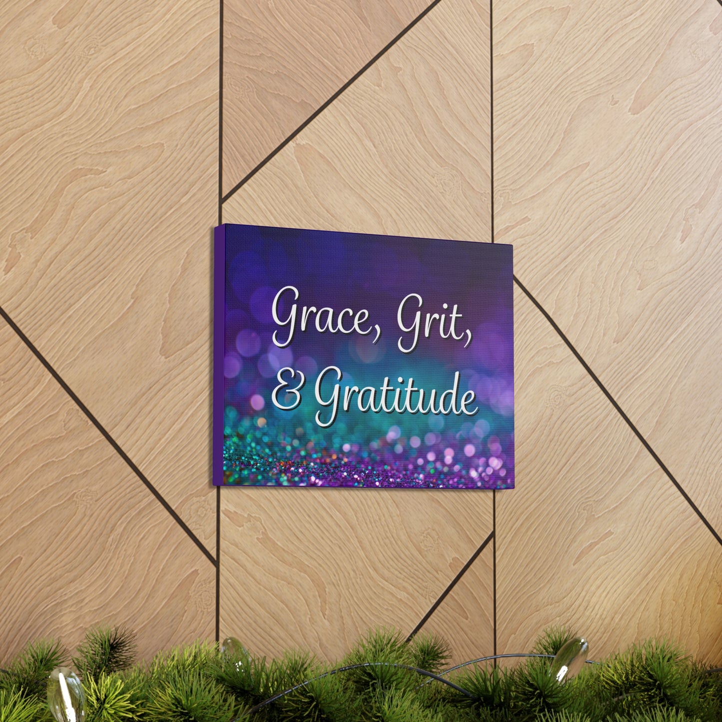 Canvas Gallery Wraps - Grace, Grit, and Gratitude