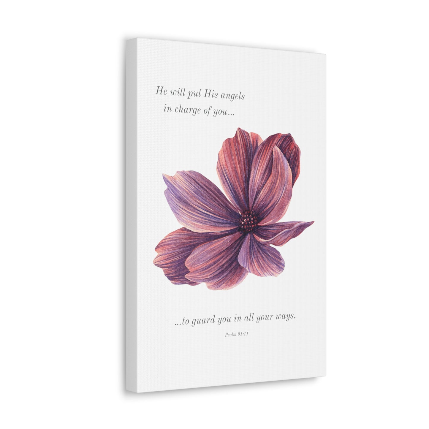 Canvas Gallery Wraps - He Will Put His Angels in Charge of You