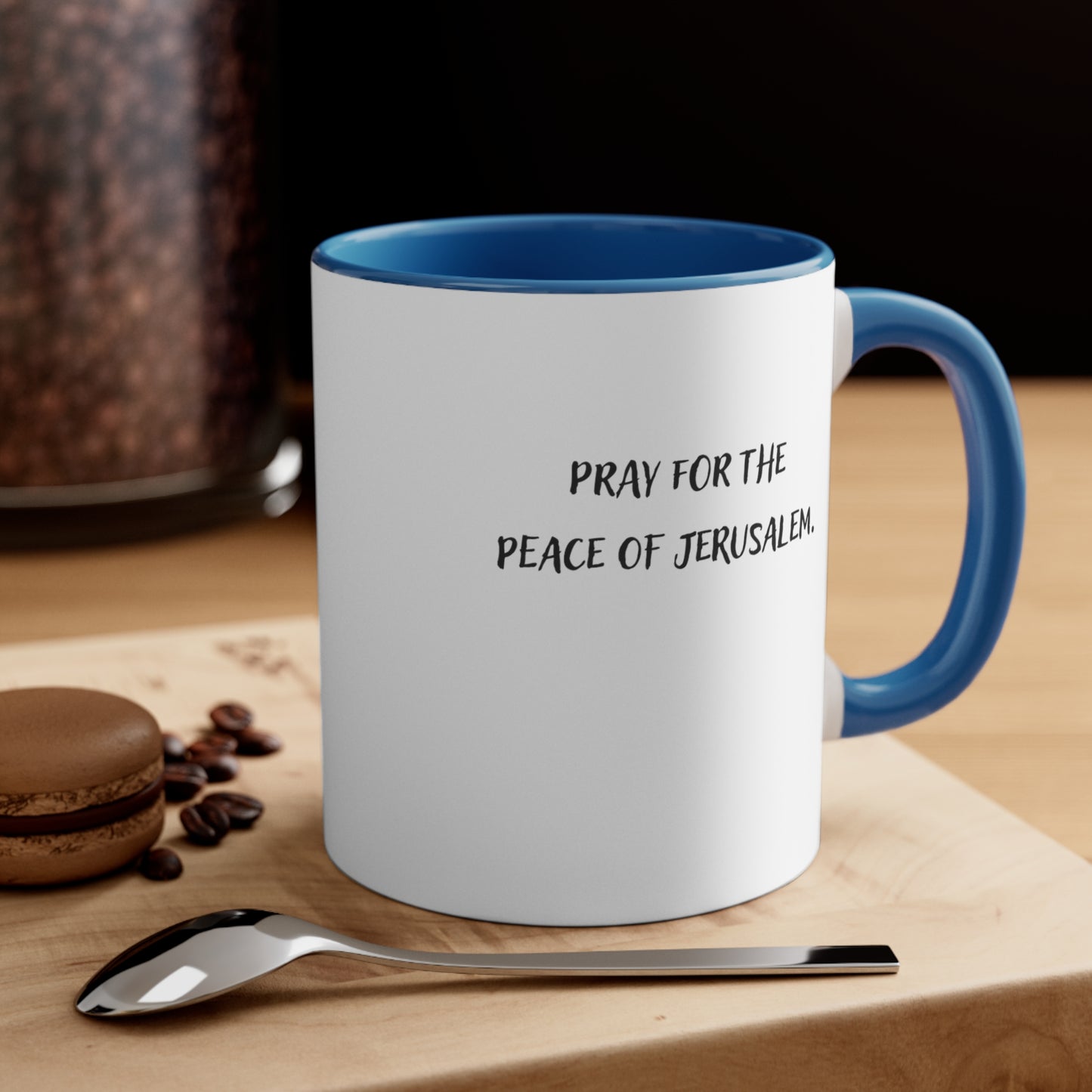 Accent Coffee Mug - Pray for the Peace of Jerusalem