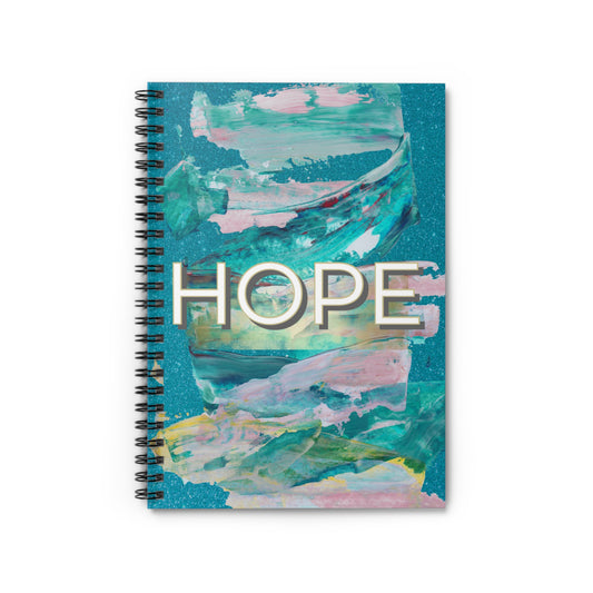 Spiral Notebook - Ruled Line - HOPE