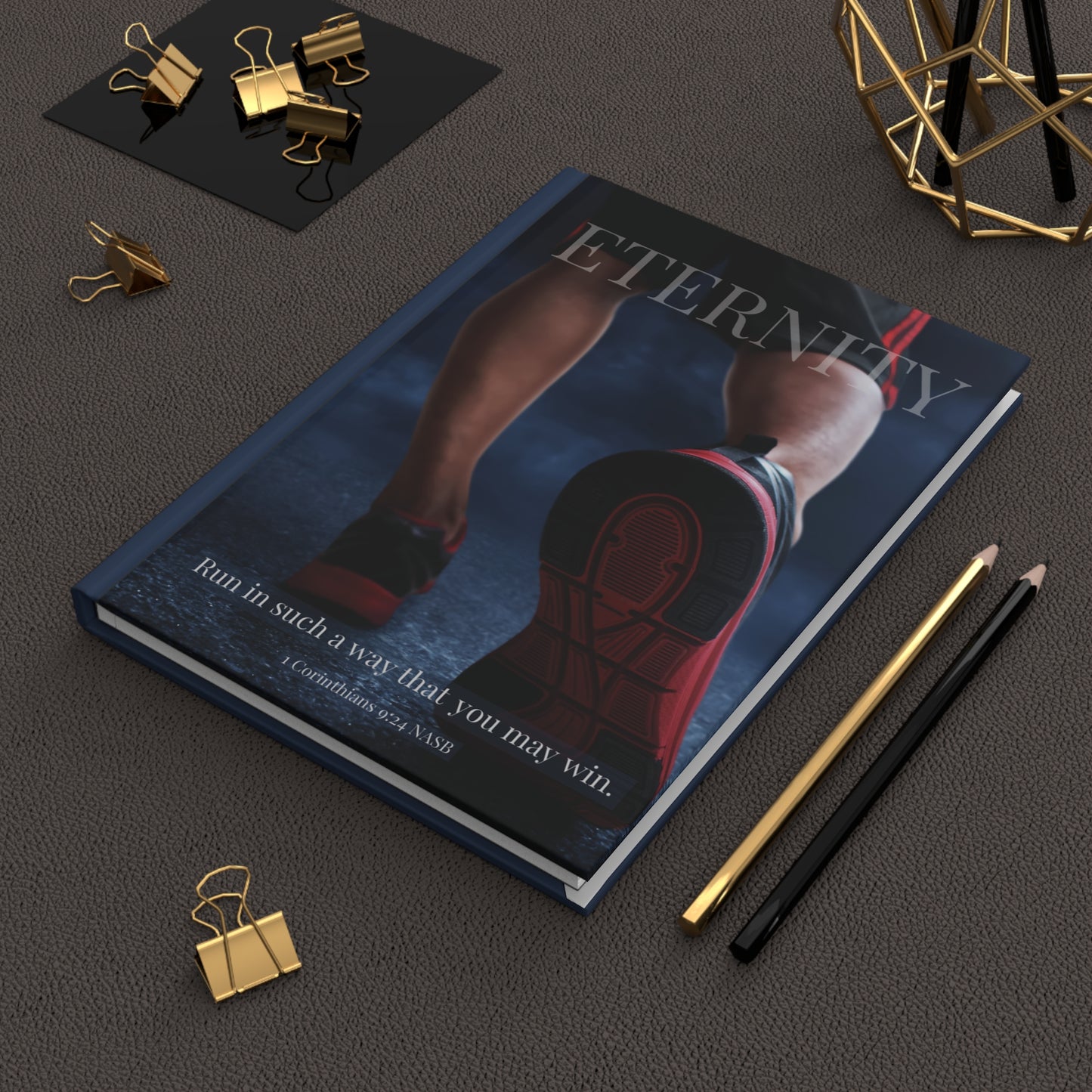 Hardcover Journal - Eternity - Run to Win