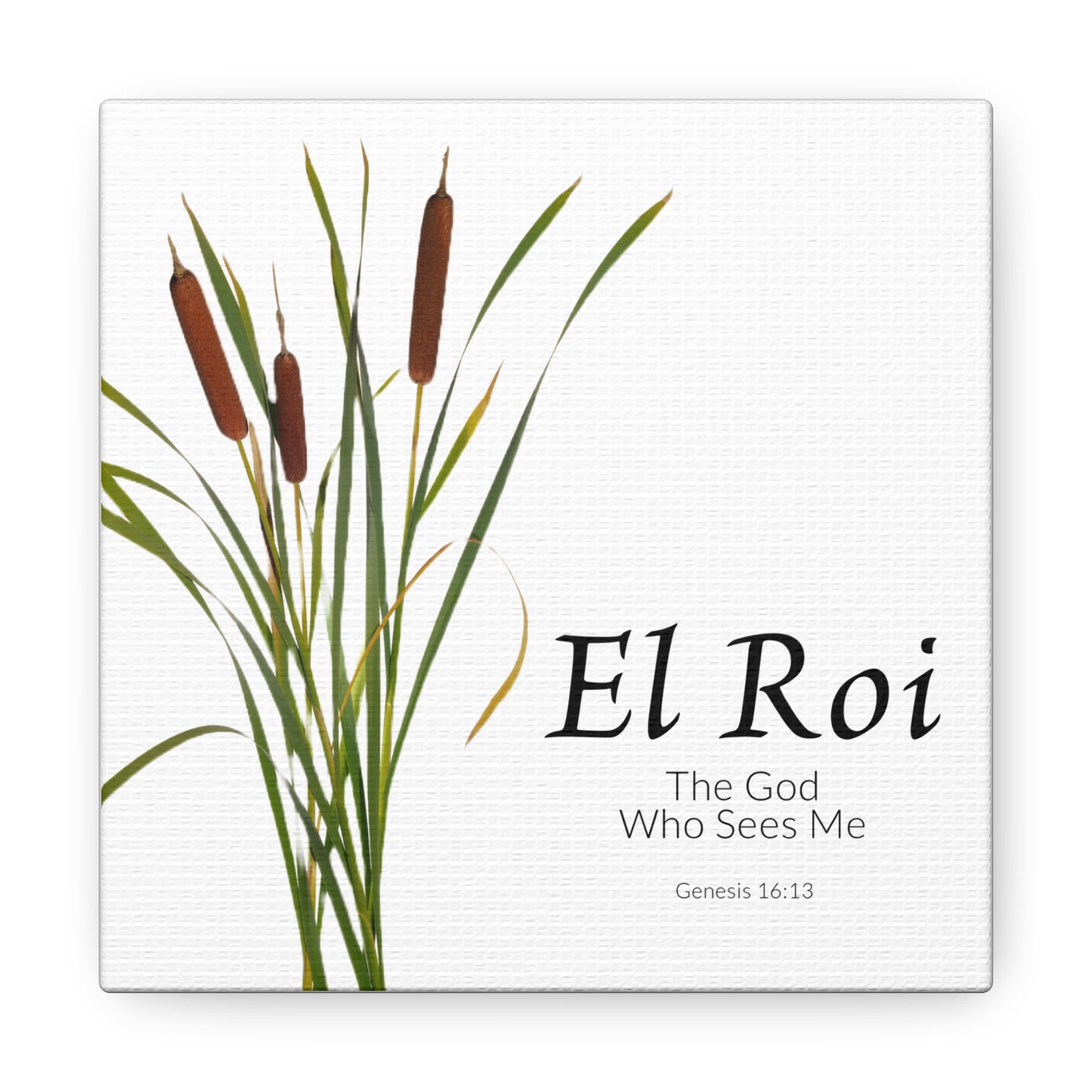 Canvas Gallery Wraps -  The God Who Sees Me