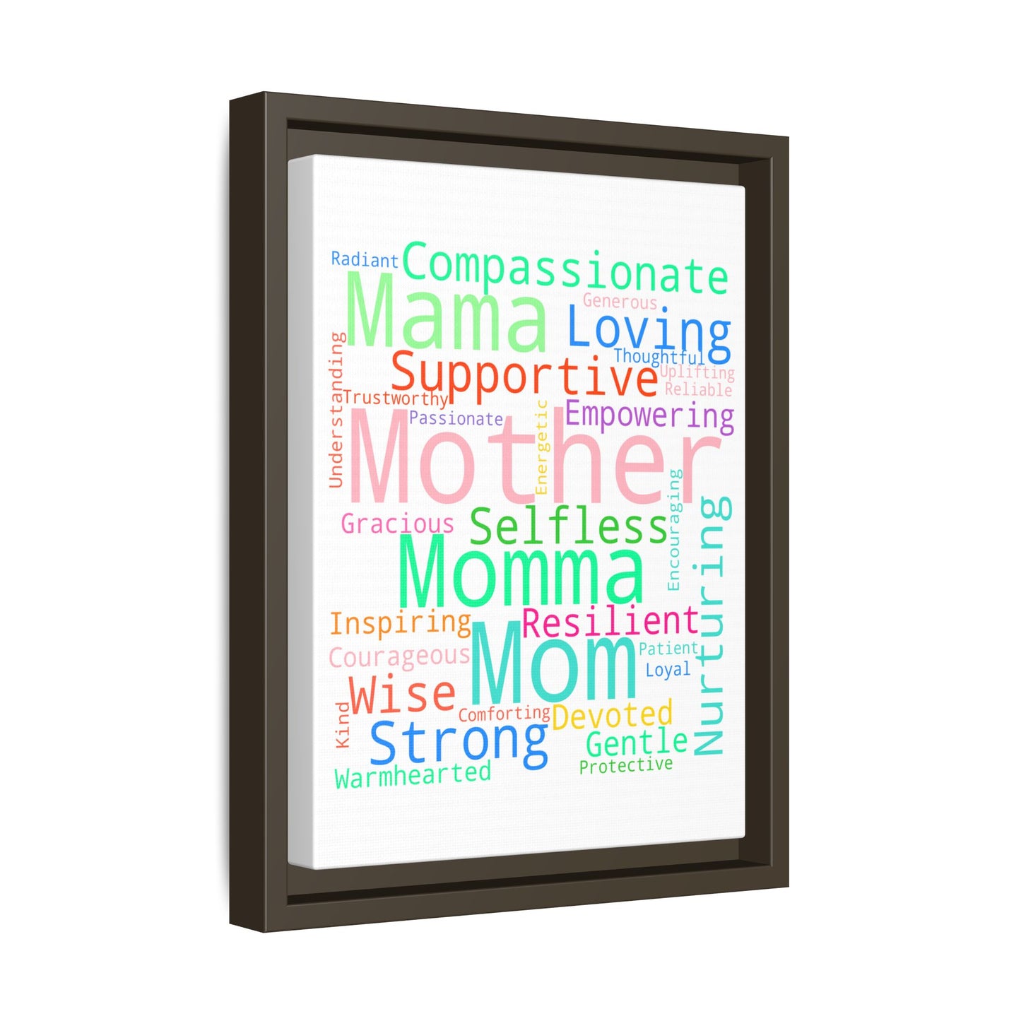 Matte Canvas, Framed (Multi-color)