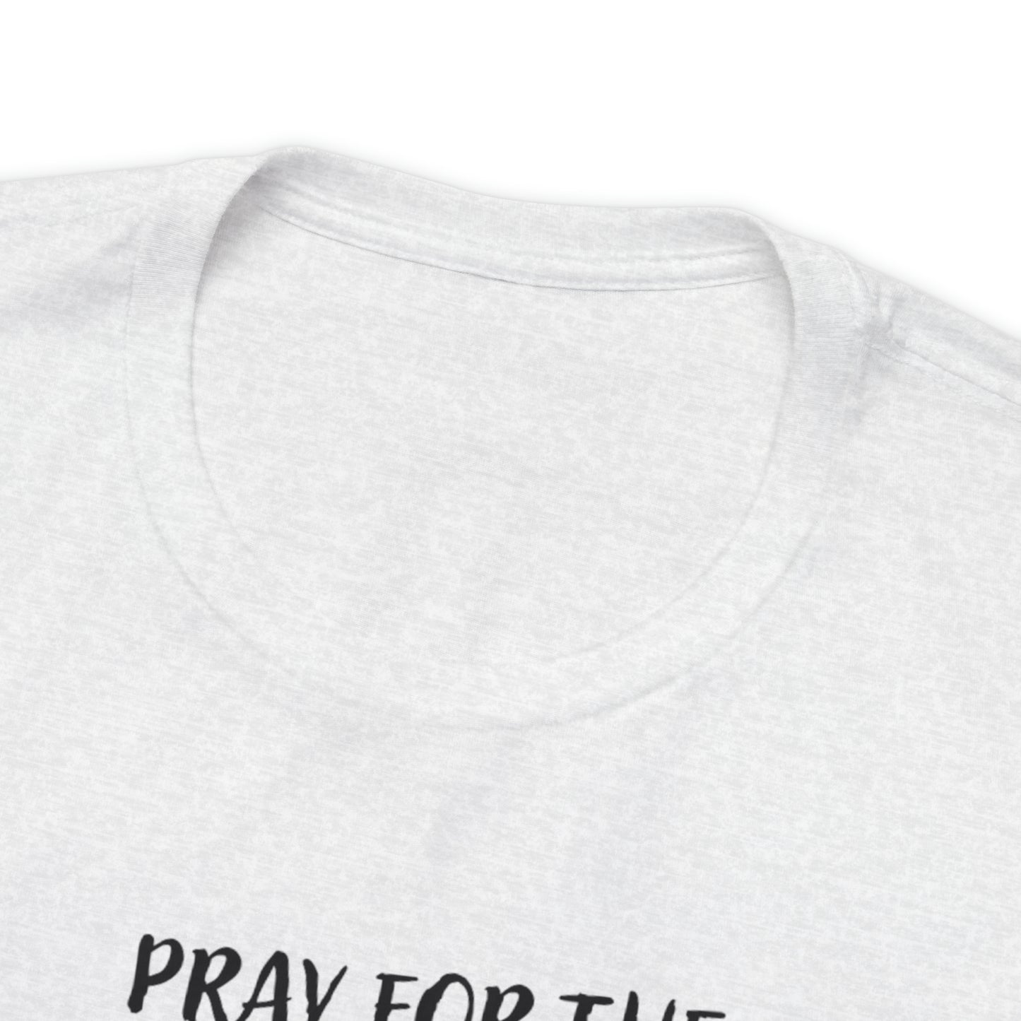 Unisex Jersey Short Sleeve Tee - Pray for the Peace of Jerusalem