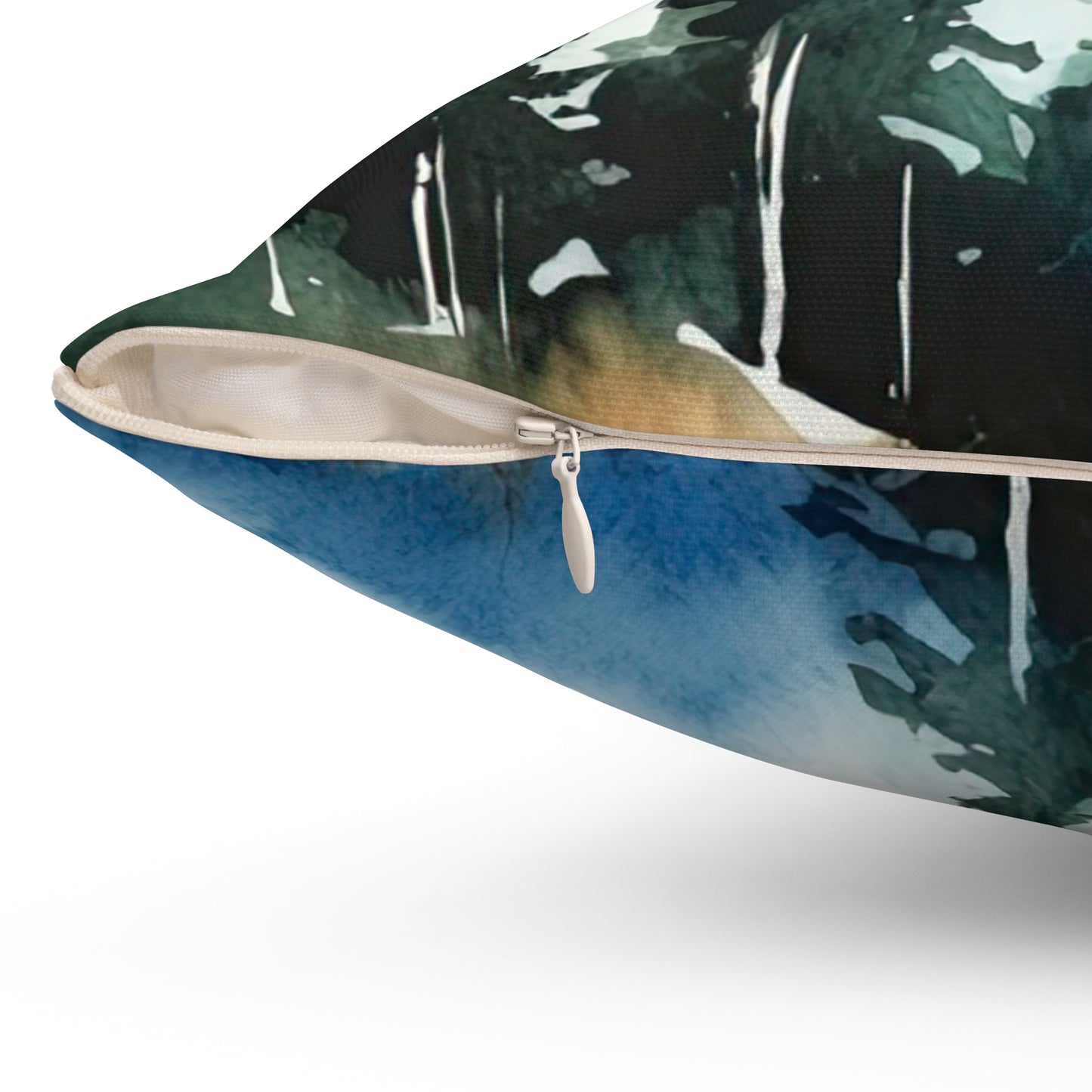 Spun Polyester Square Pillow - Angels to Guard You In All Of Your Ways