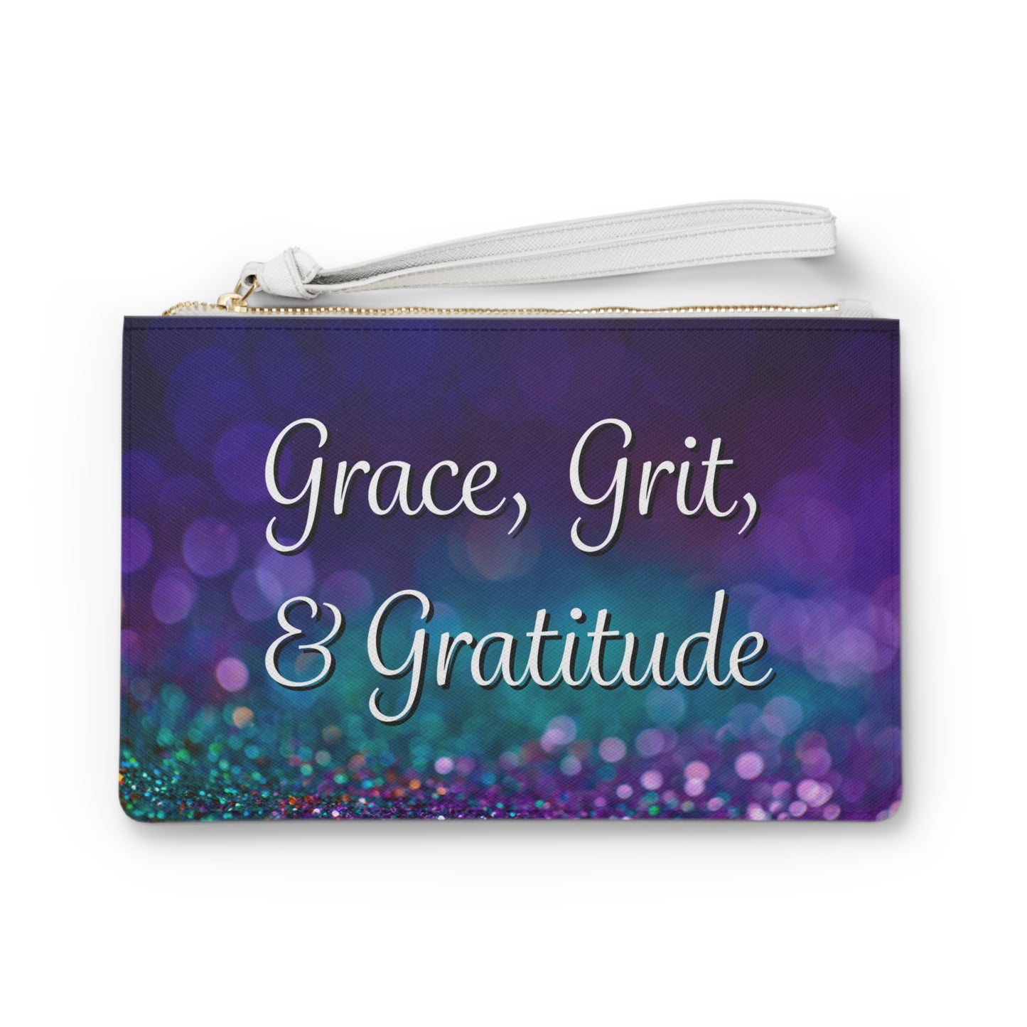Clutch Bag - Grace, Grit, & Gratitude