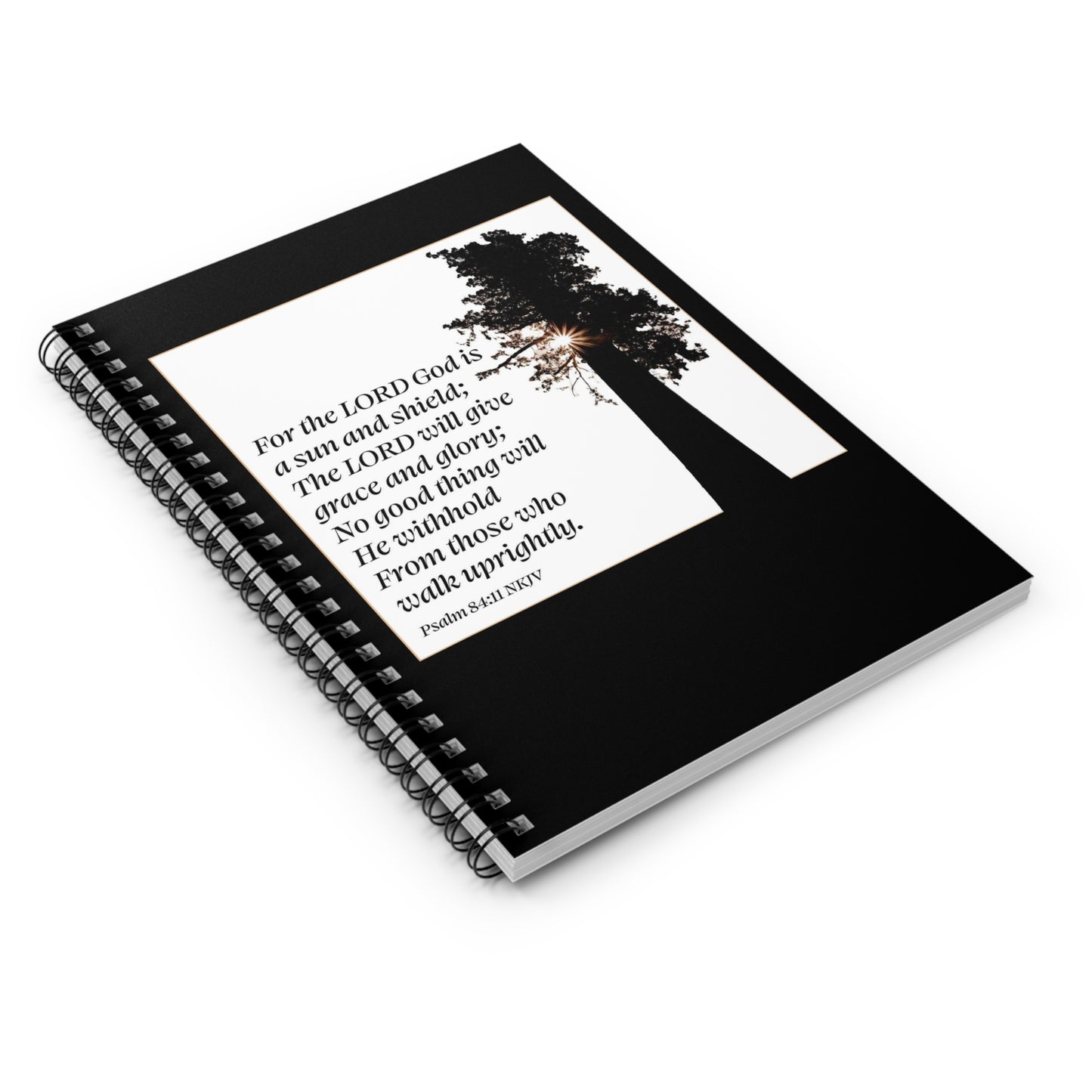 Spiral Notebook - Ruled Line - Sun & Shield