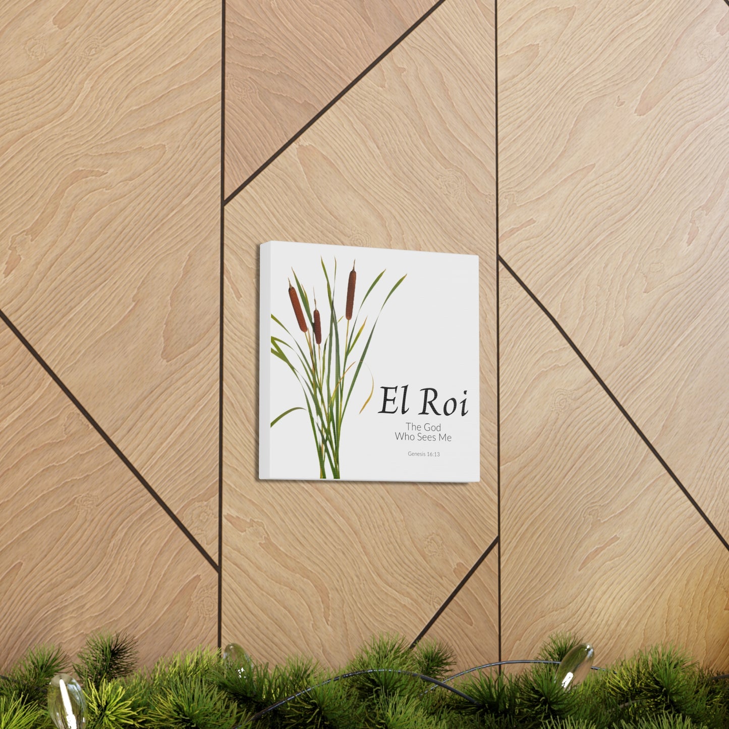 Canvas Gallery Wraps -  The God Who Sees Me