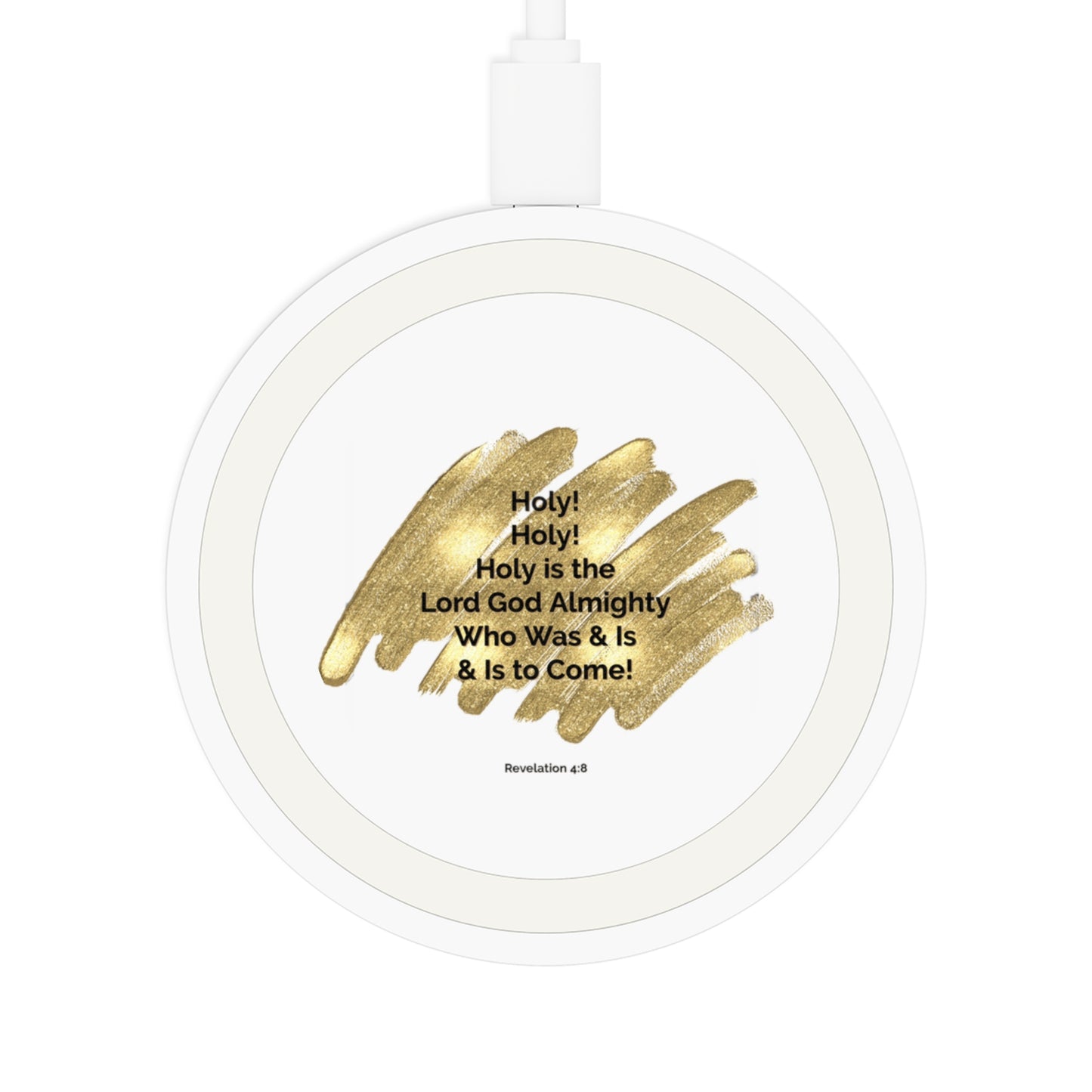Quake Wireless Charging Pad - Holy is the Lord