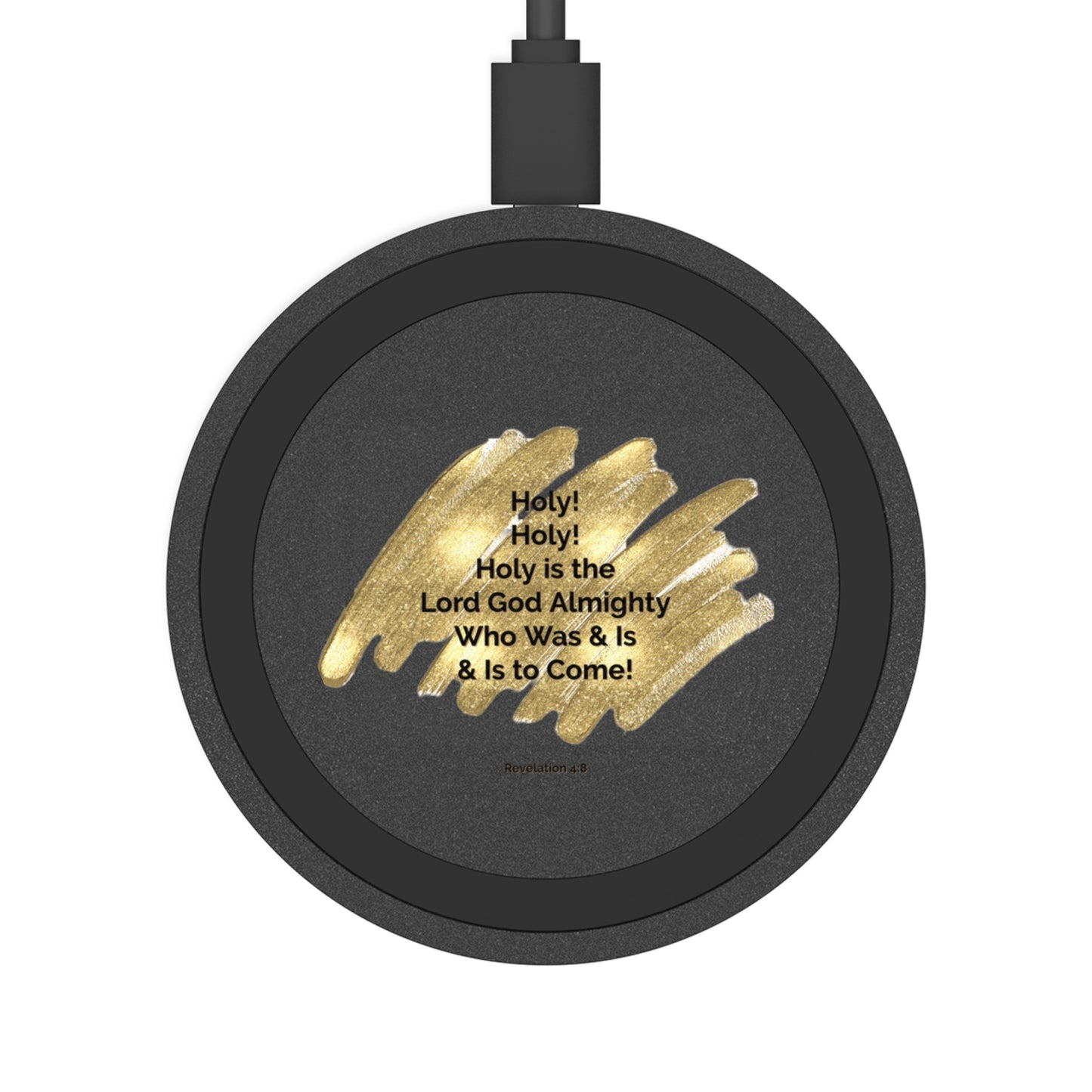 Quake Wireless Charging Pad - Holy is the Lord