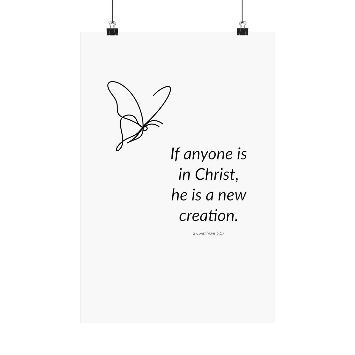 Matte Vertical Posters -New Creation