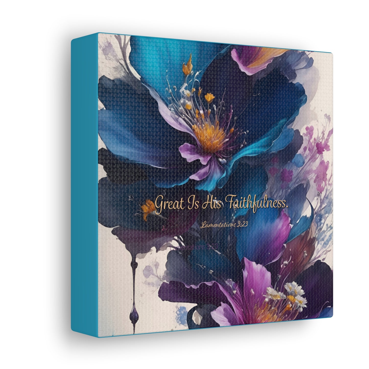 Canvas Gallery Wraps - A Floral Celebration of God's Faithfulness