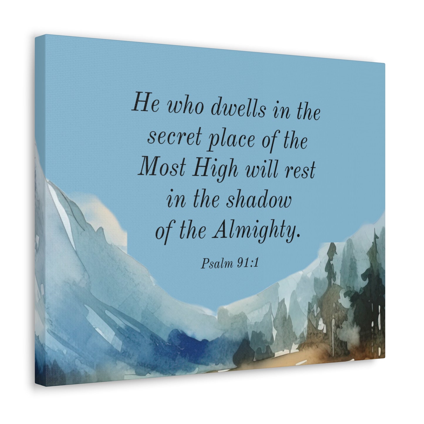 Canvas Gallery Wraps - The Secret Place of the Most High