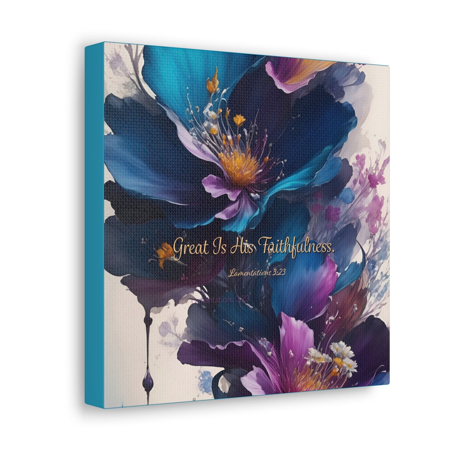 Canvas Gallery Wraps - A Floral Celebration of God's Faithfulness