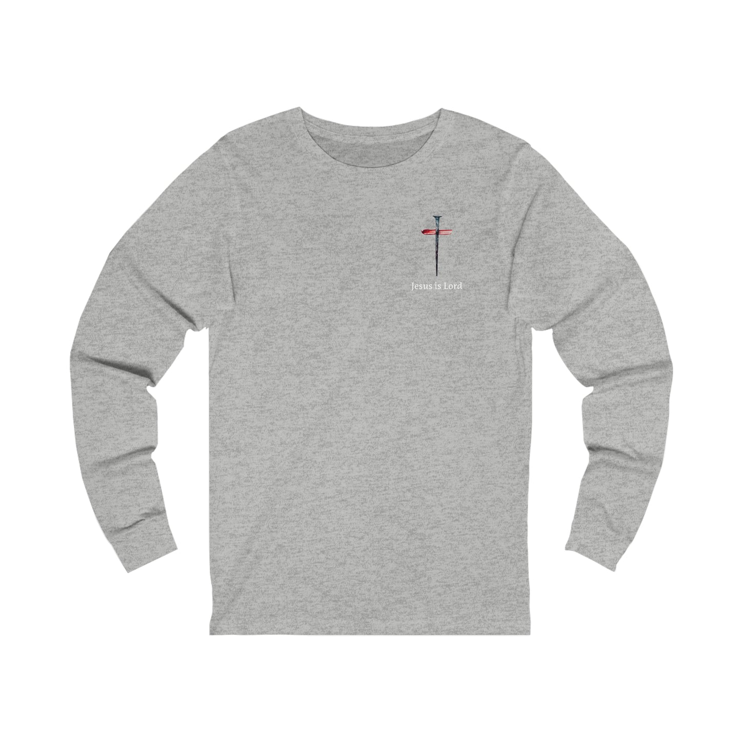 Unisex Jersey Long Sleeve Tee - Cross