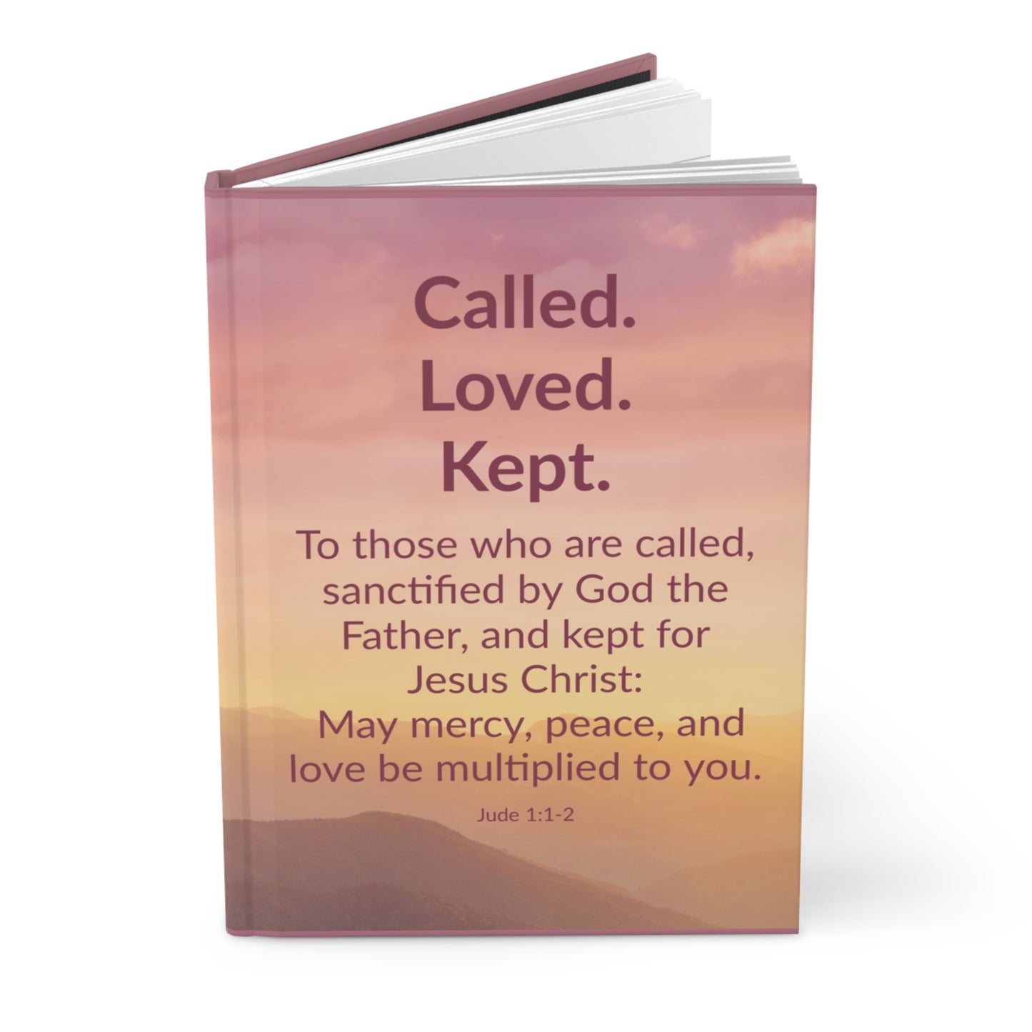 Hardcover Journal - Called. Loved. Kept.