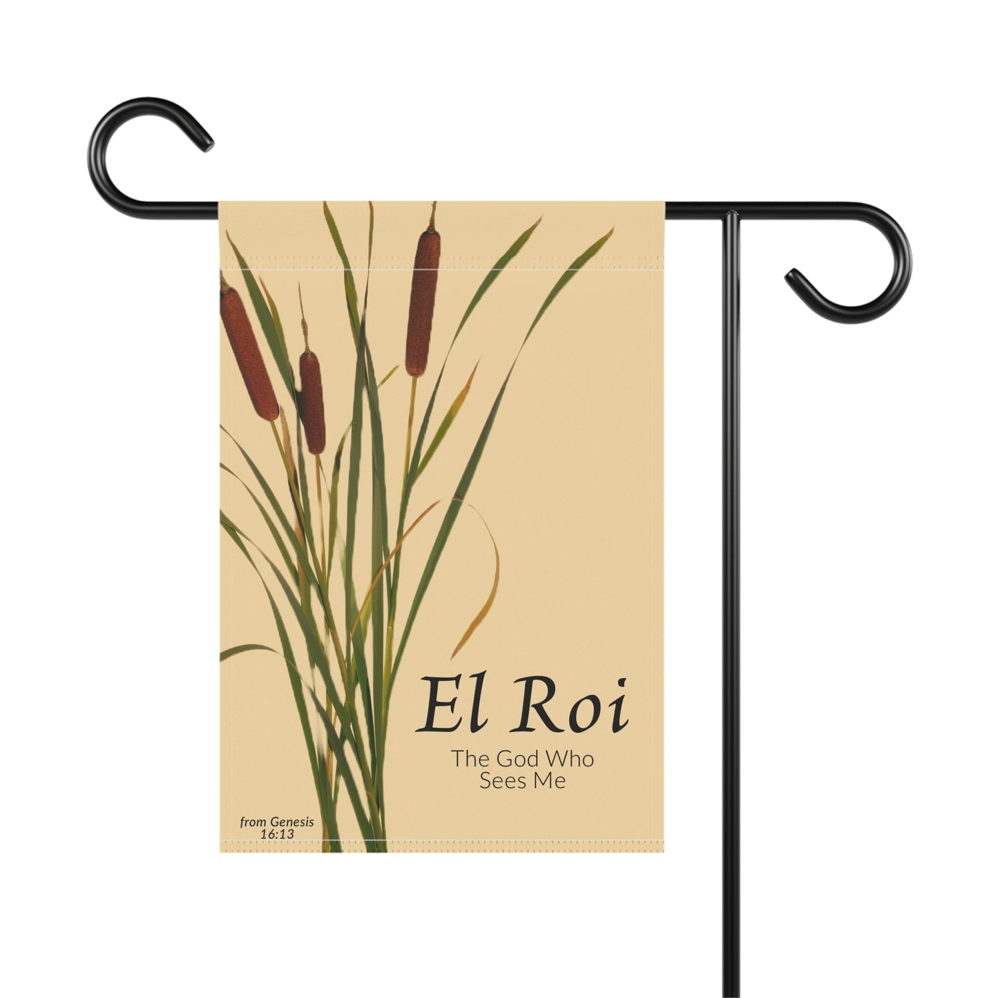 Garden & House Banner - The God Who Sees Me