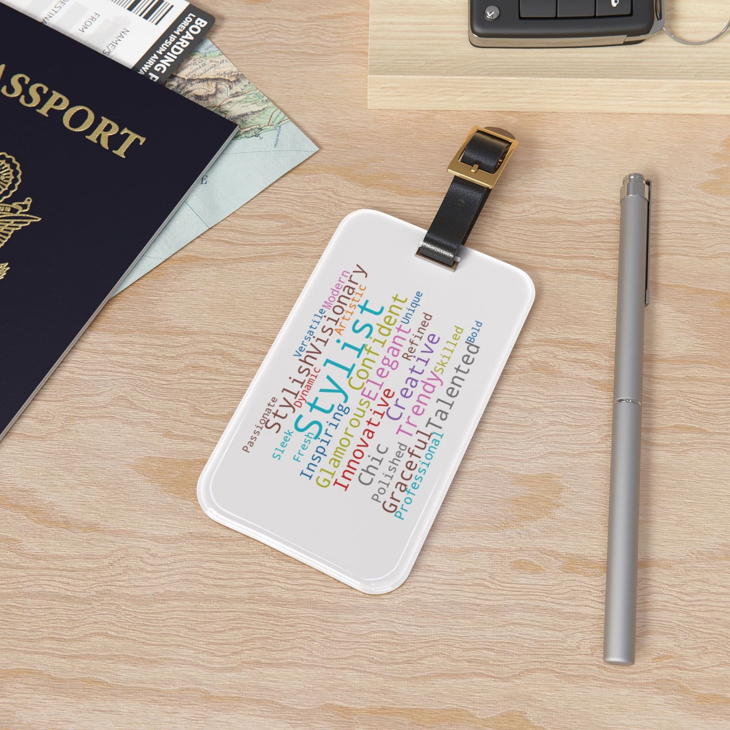 Stylish Luggage Tag for Travelers - Perfect Gift for Stylists