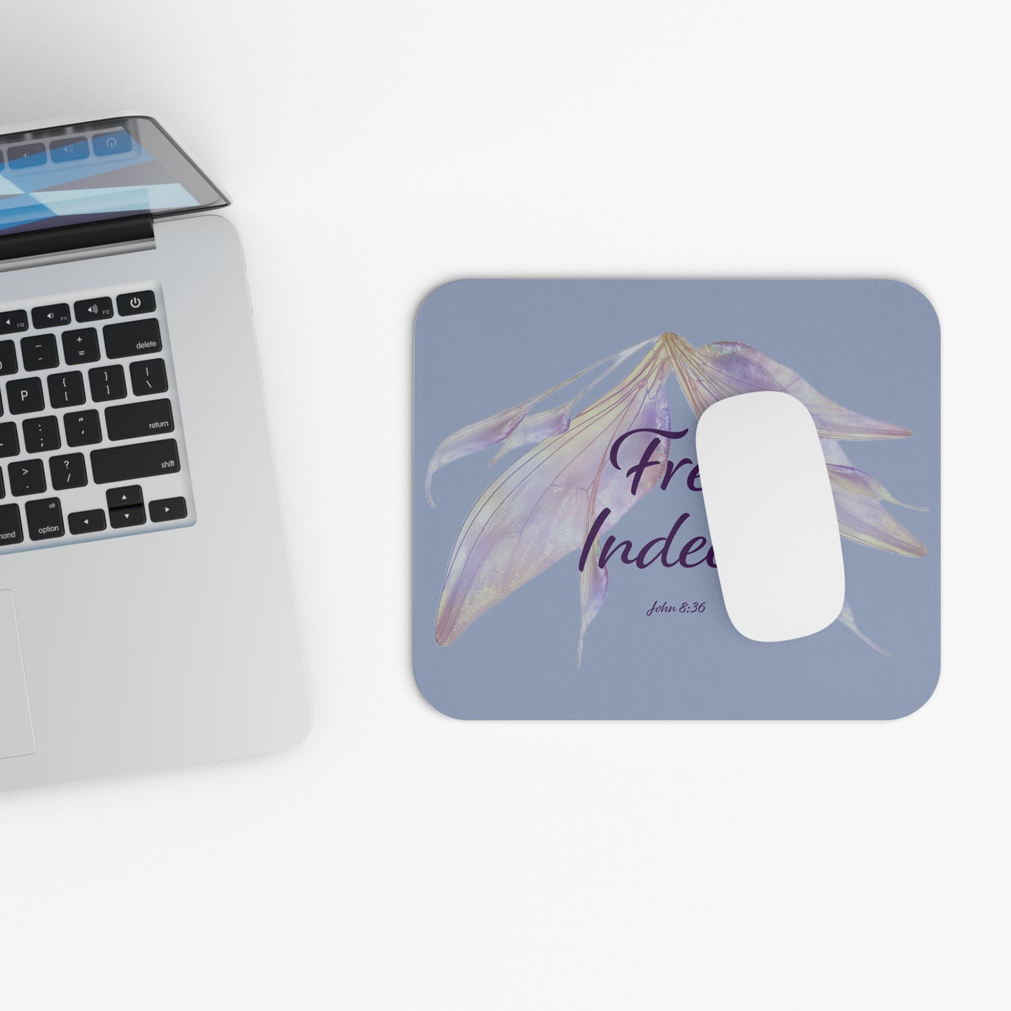 Mouse Pad (Rectangle) - Free Indeed