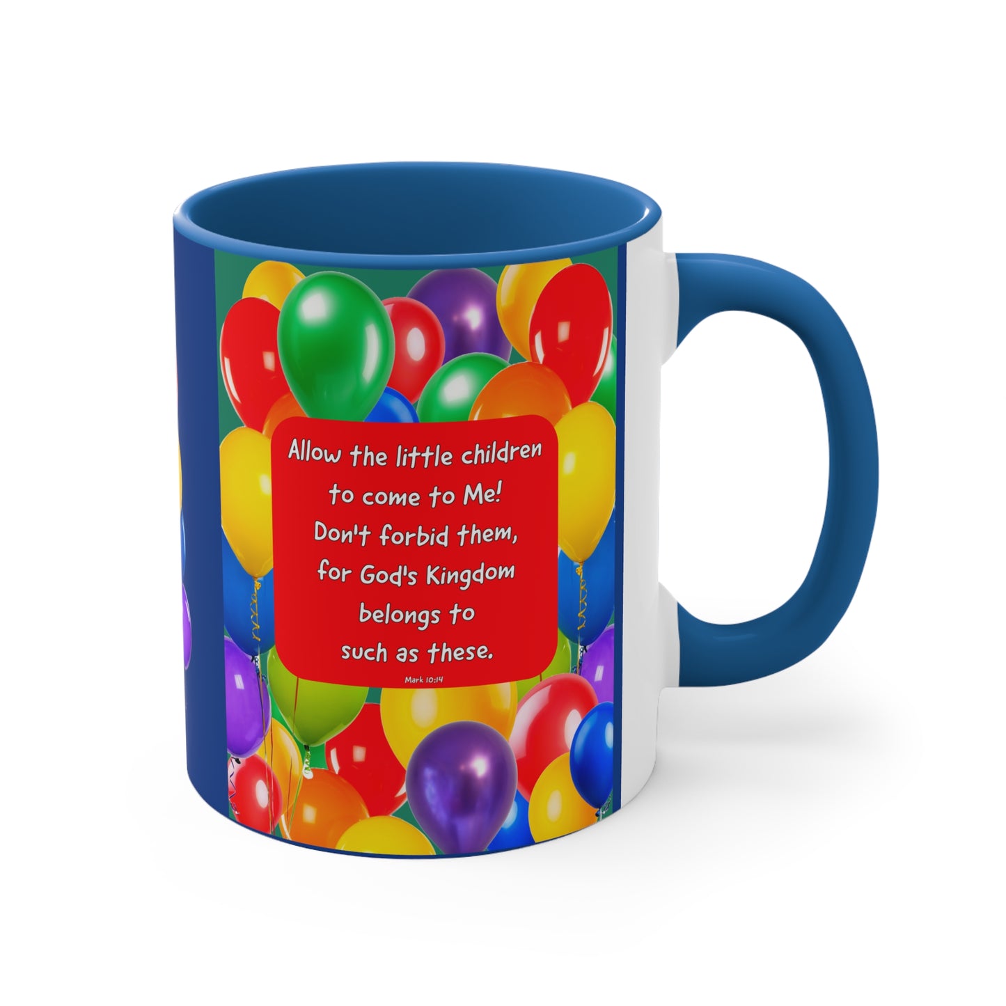 Accent Coffee Mug - Jesus - Let the Little Children Come to Me