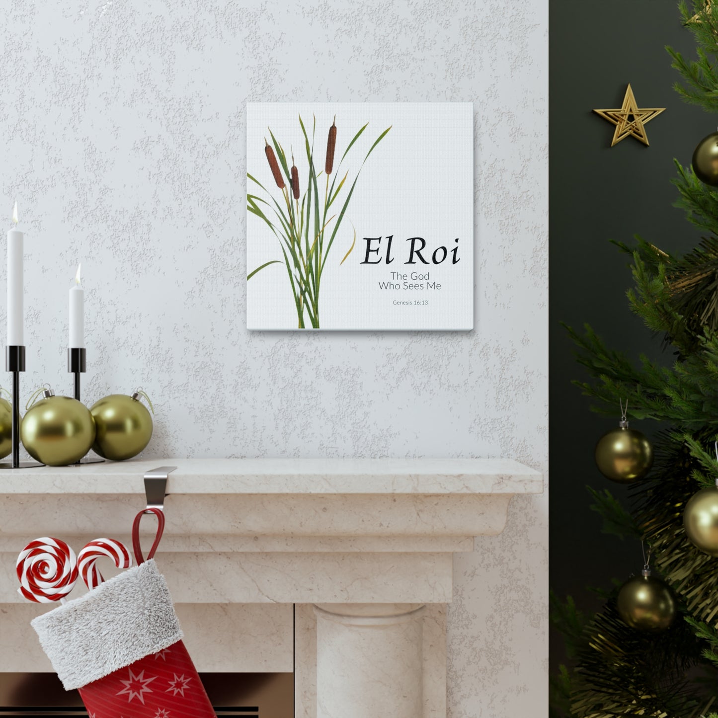 Canvas Gallery Wraps -  The God Who Sees Me