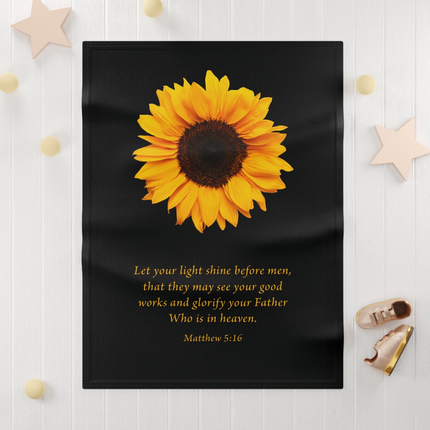 Soft Fleece Baby Blanket - Light of the World