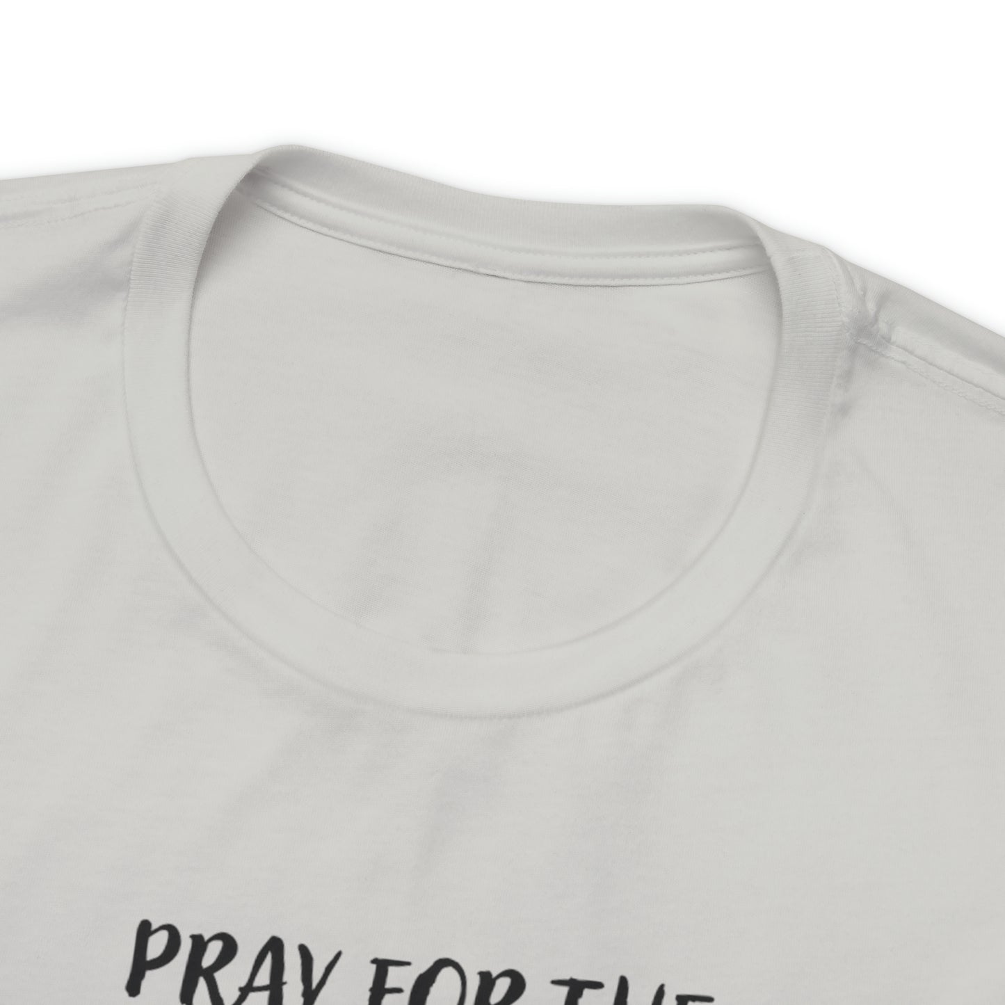 Unisex Jersey Short Sleeve Tee - Pray for the Peace of Jerusalem