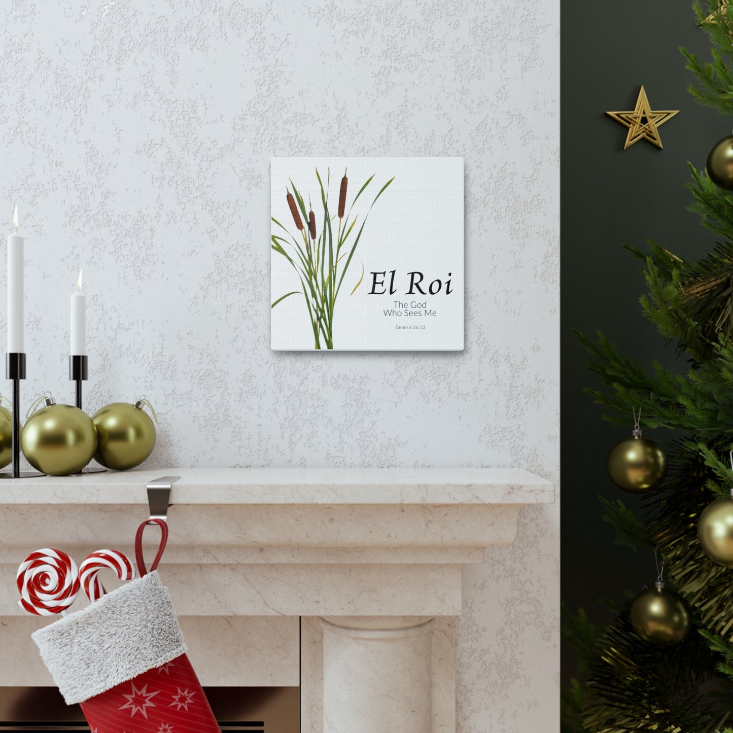 Canvas Gallery Wraps -  The God Who Sees Me