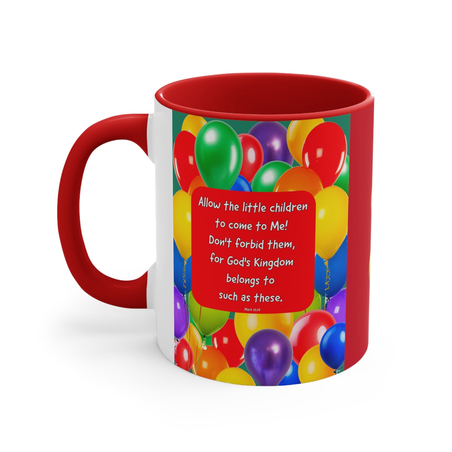 Accent Coffee Mug - Jesus - Let the Little Children Come to Me