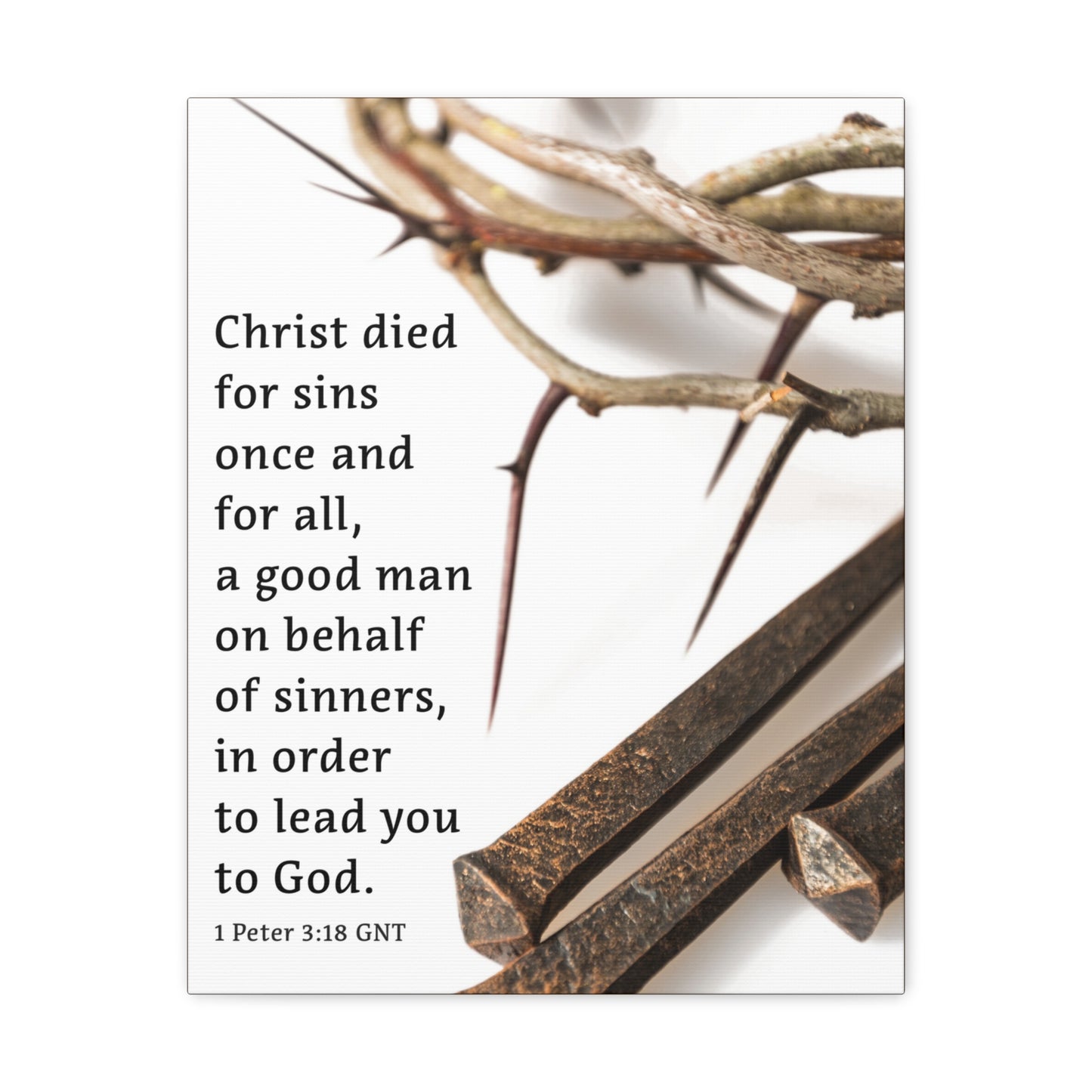 Canvas Gallery Wraps - Crown & Nails