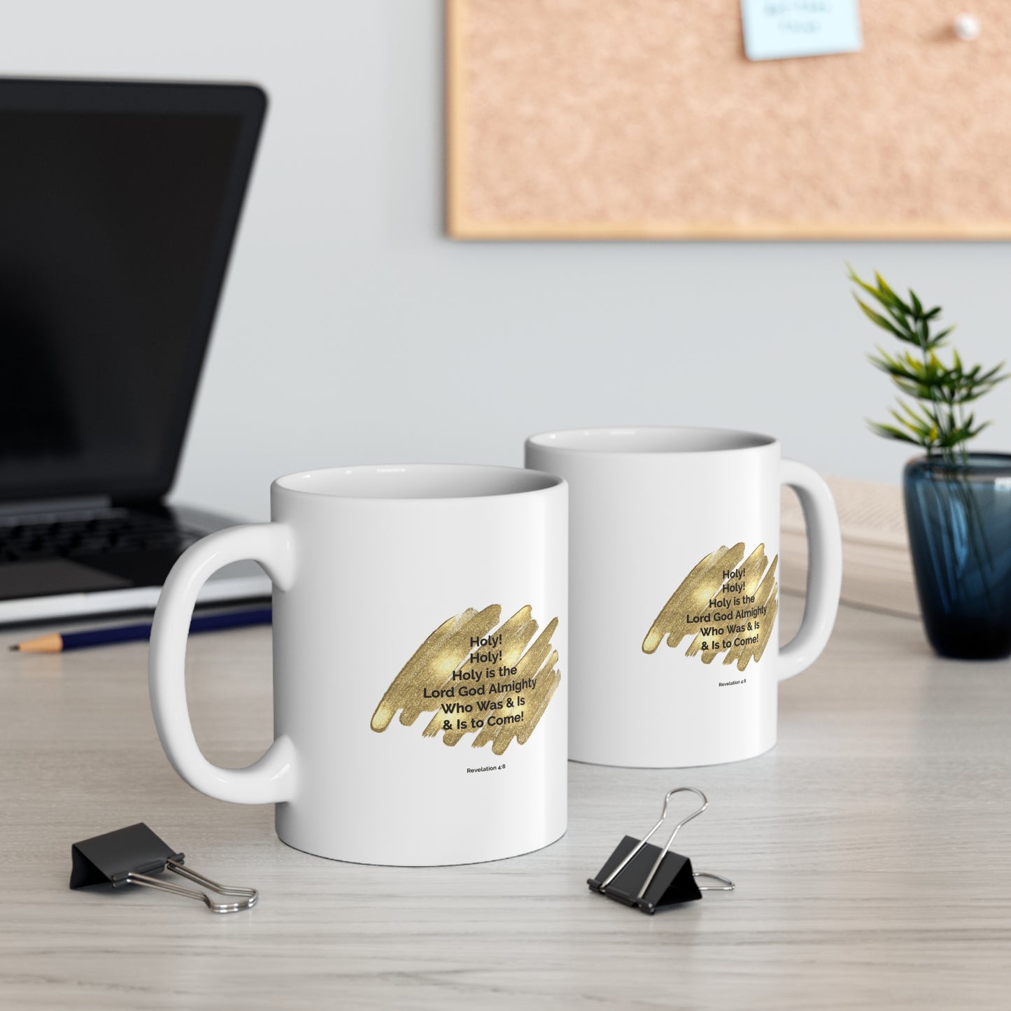 Ceramic Mug - Revelation 4:8 - Holy, Holy, Holy