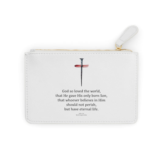 Mini Clutch Bag - John 3:16