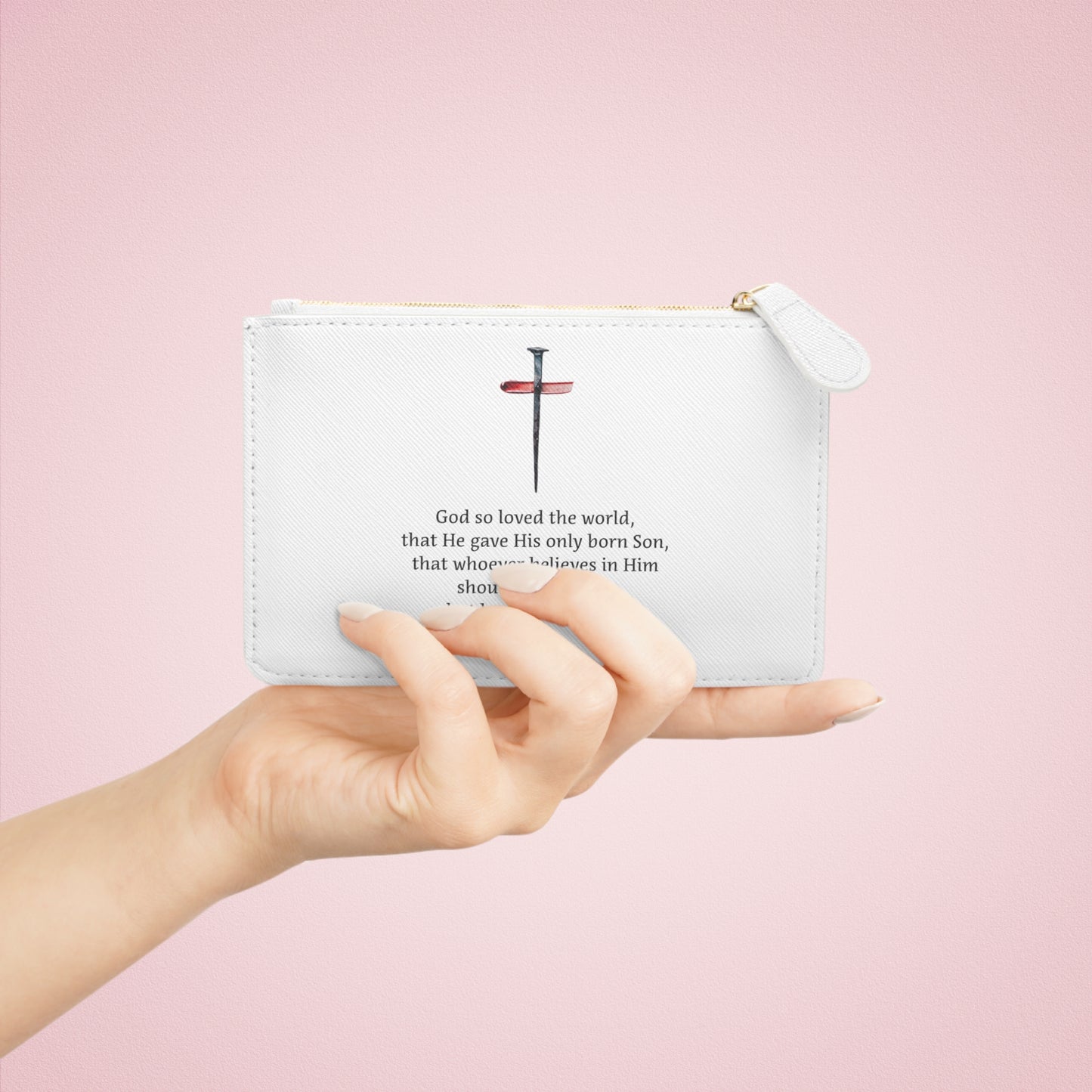 Mini Clutch Bag - John 3:16