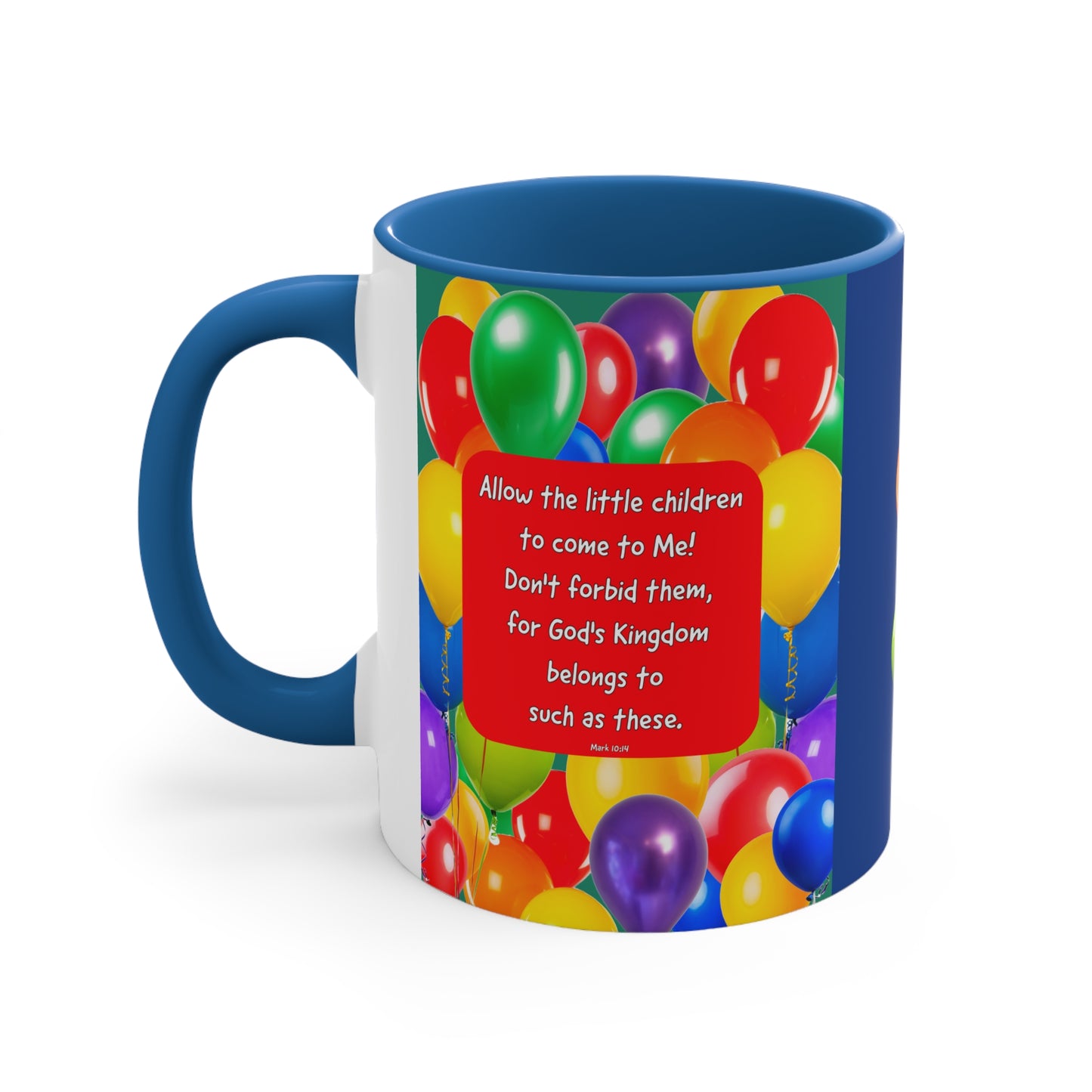 Accent Coffee Mug - Jesus - Let the Little Children Come to Me