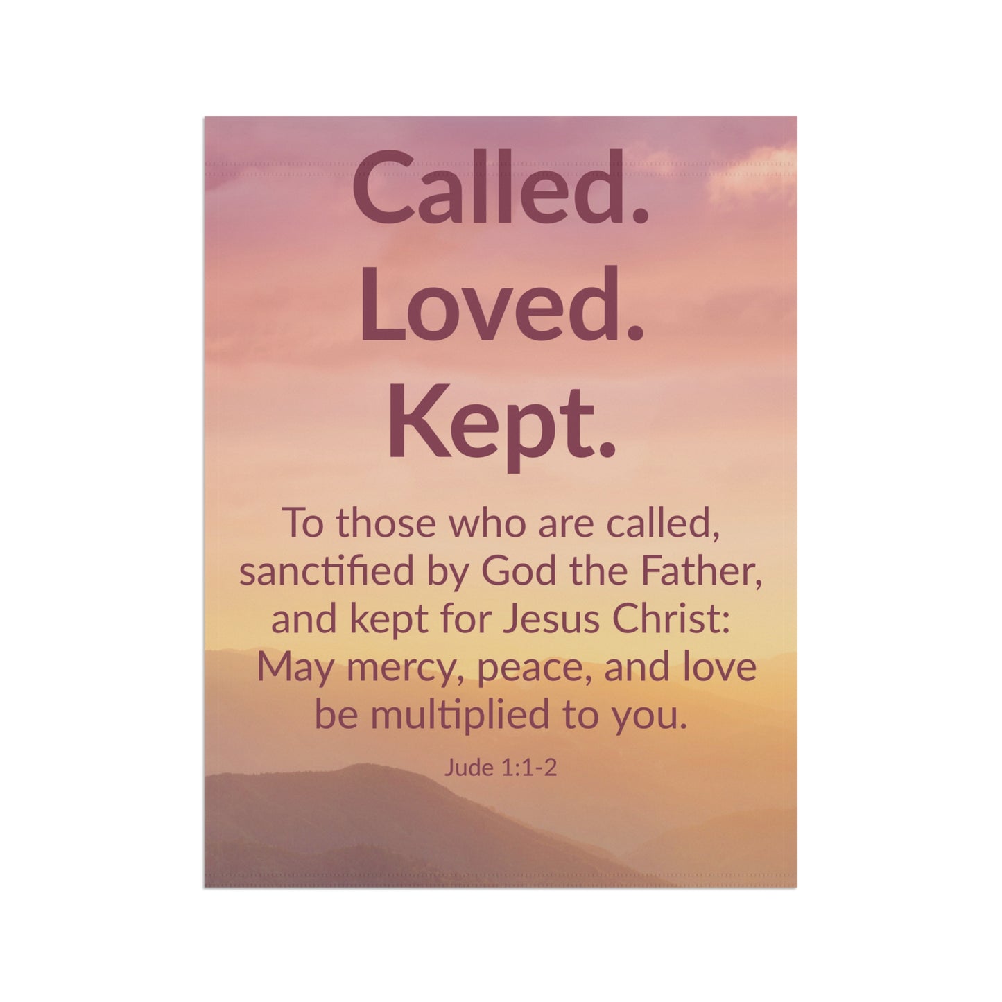 Garden & House Banner -Called. Loved. Kept.