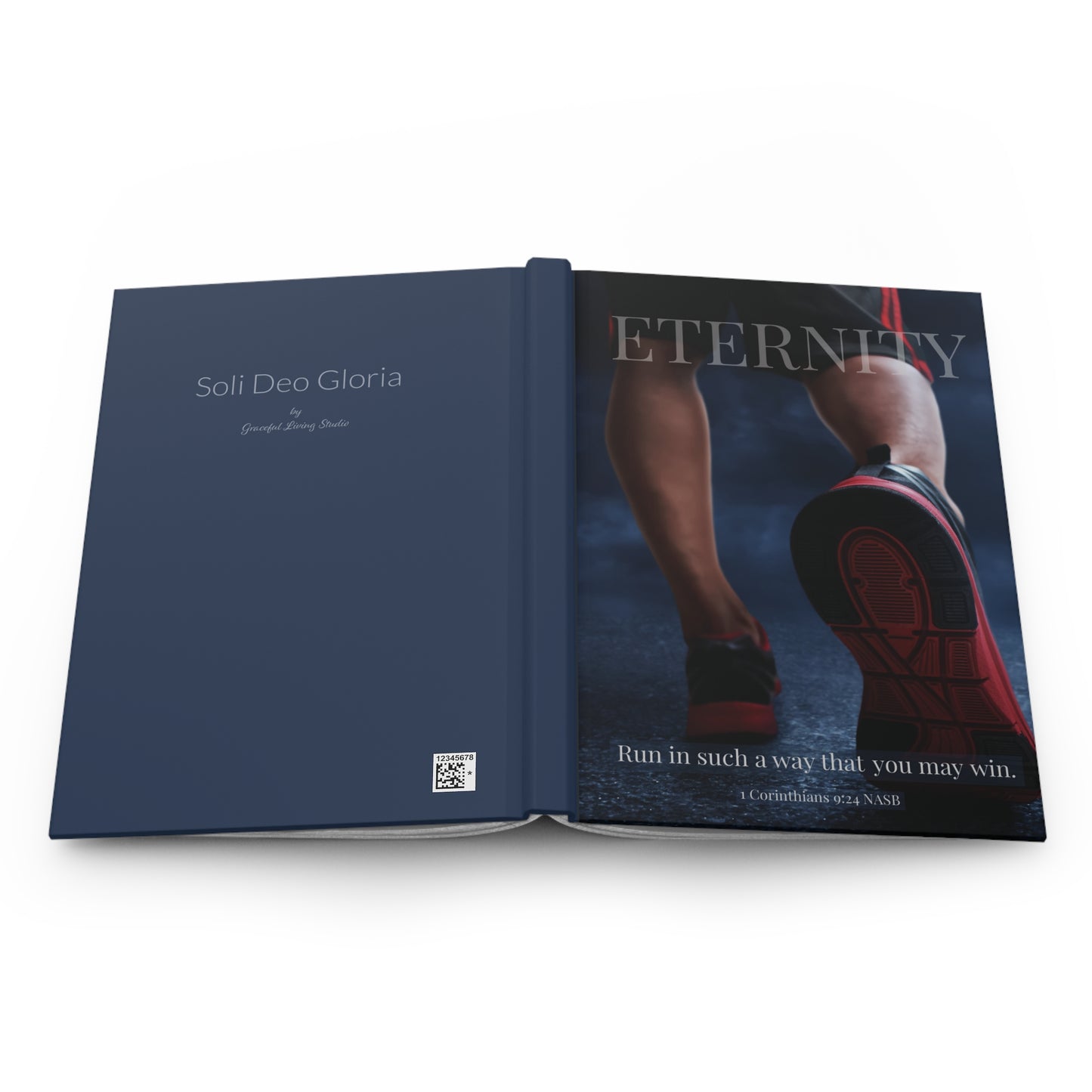 Hardcover Journal - Eternity - Run to Win