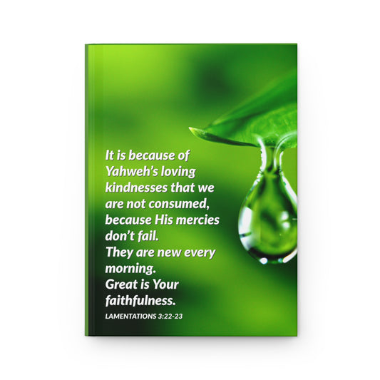 Hardcover Journal - Great Is Your Faithfulness