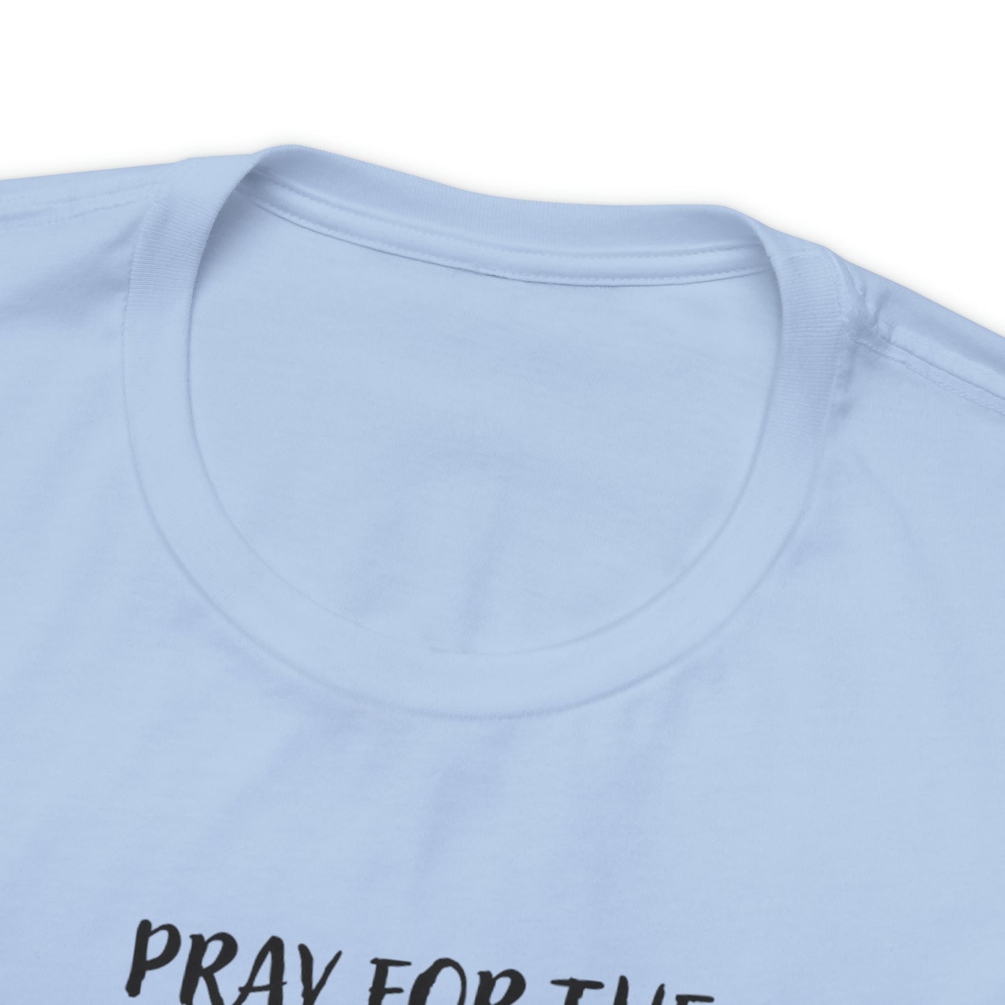 Unisex Jersey Short Sleeve Tee - Pray for the Peace of Jerusalem